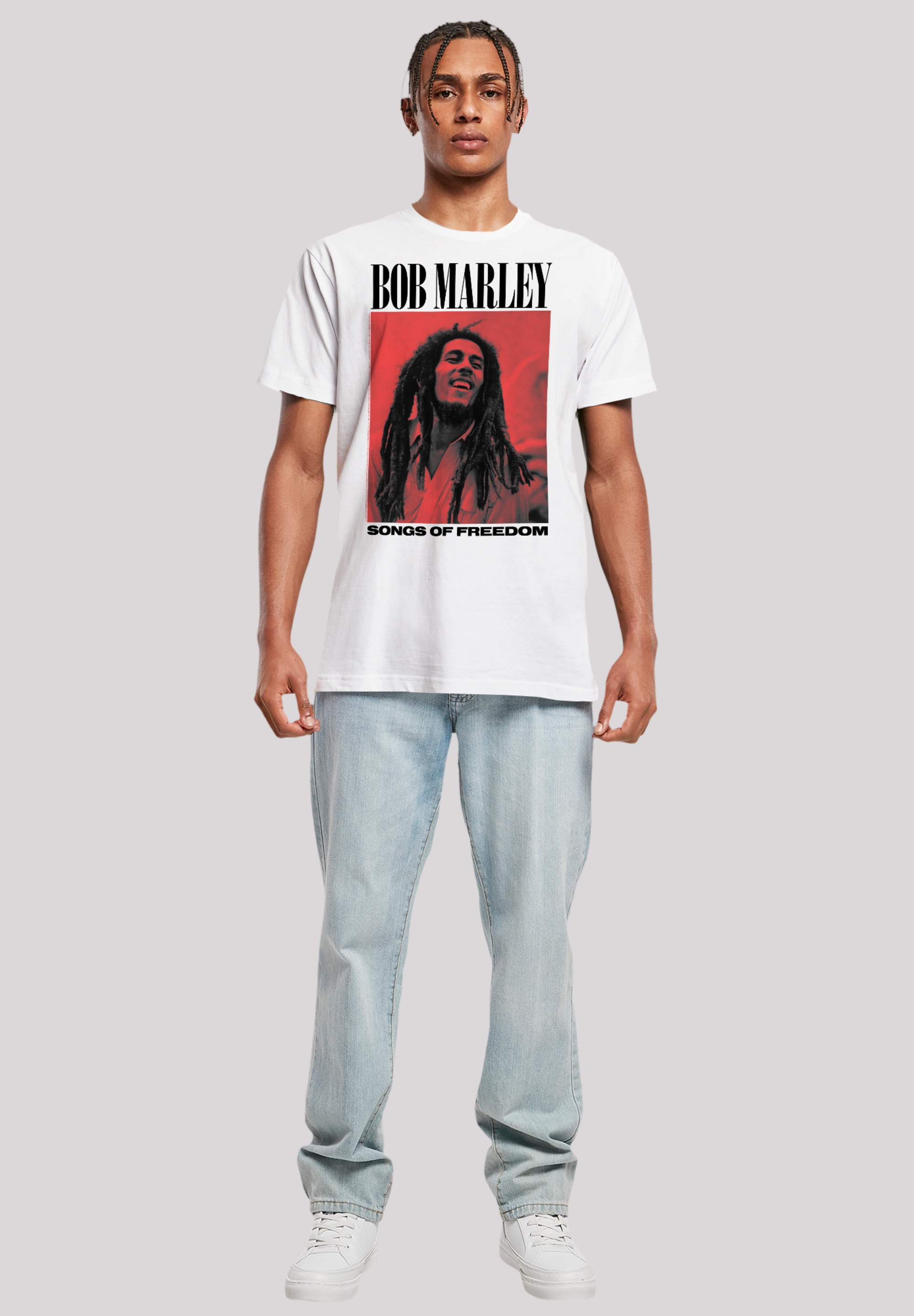 F4NT4STIC T-Shirt »Bob Marley Songs Of Freedom Reggae Music«, Premium Qualität, Musik, By Rock Off