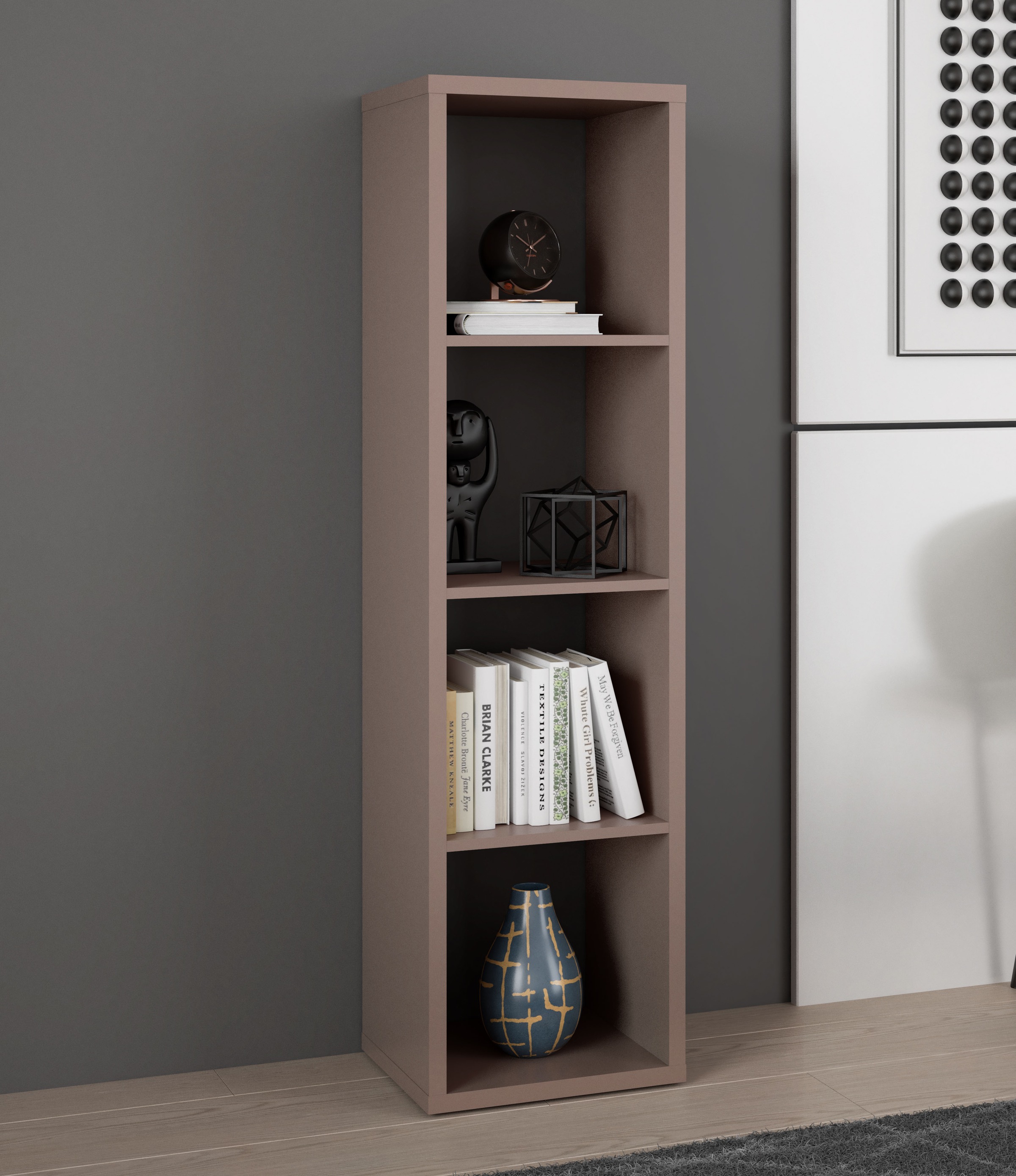 FORTE Standregal "Mauro, FSC-zertifiziert" Fachgröße 33x33cm, 4 Fächer günstig online kaufen