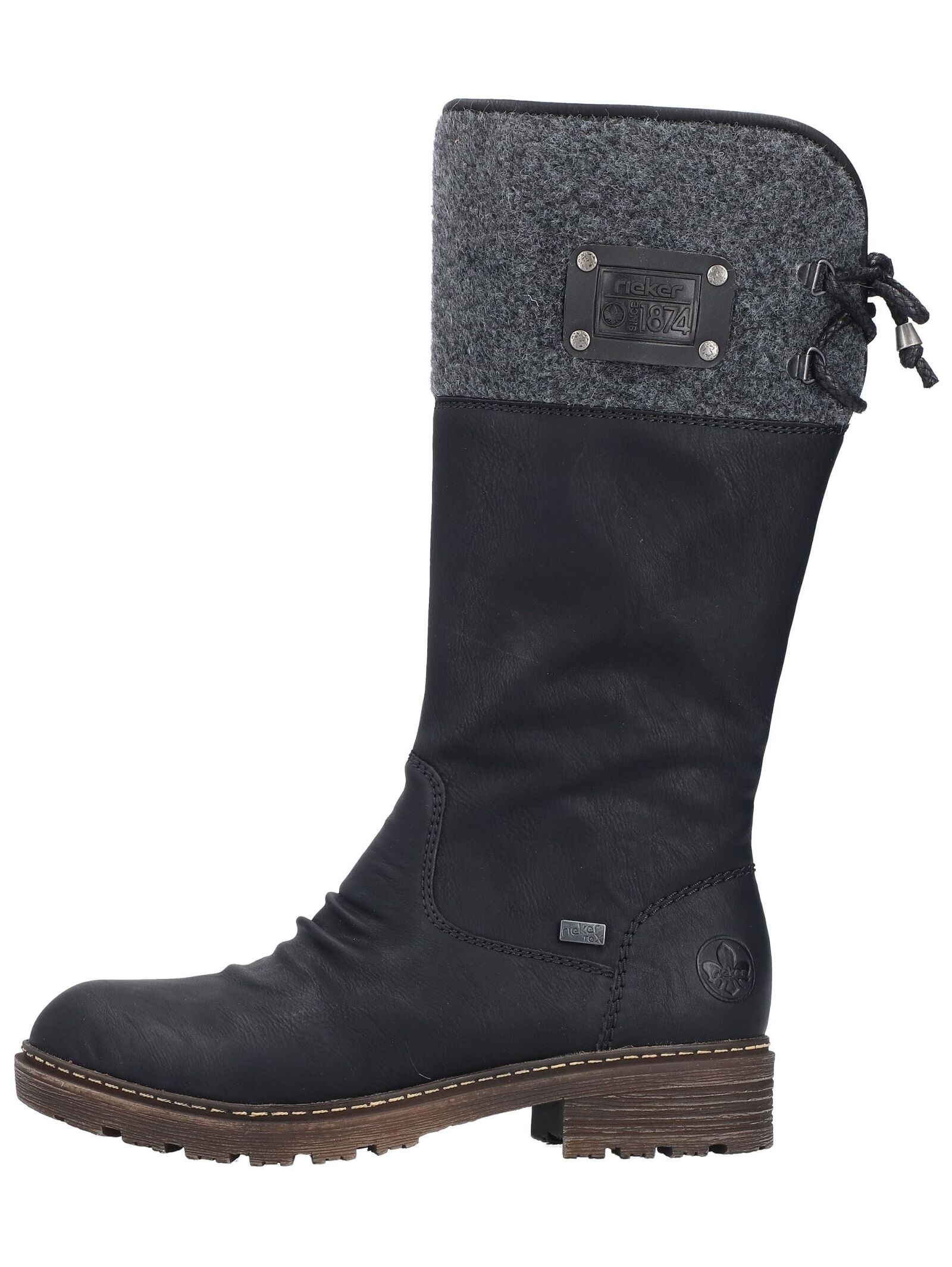 Rieker Stiefel »Rieker Stiefel Lederimitat/Textil«