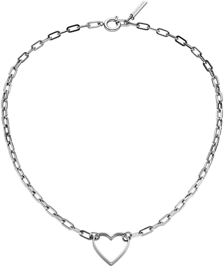 Liebeskind Berlin Kette mit Anhänger »Schmuck Geschenk Edelstahl Halskette Herz, LJ-0349-N-45«