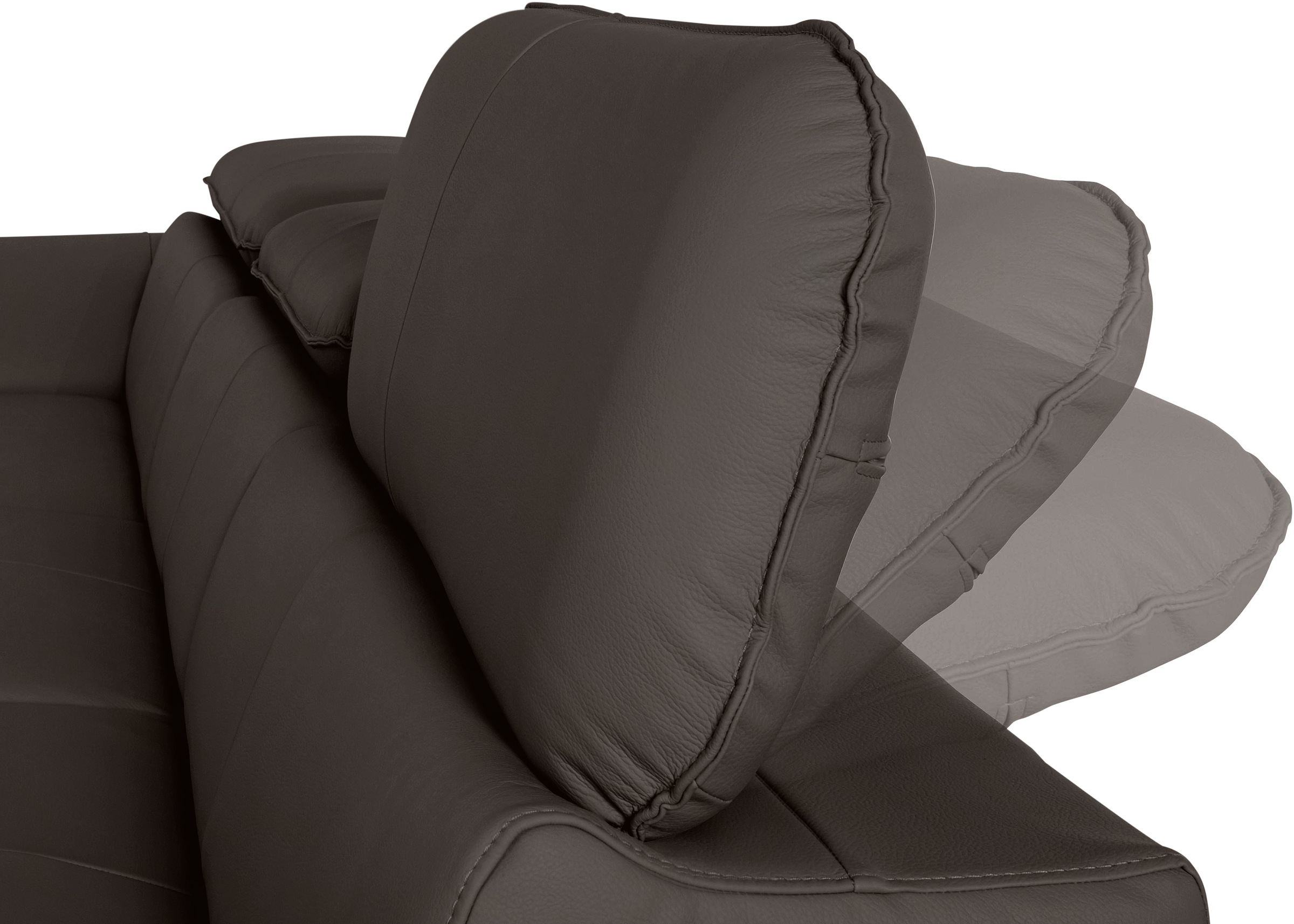 COTTA Ecksofa Driver, mit Kopfteilverstellung, wahlweise mit Bettfunktion