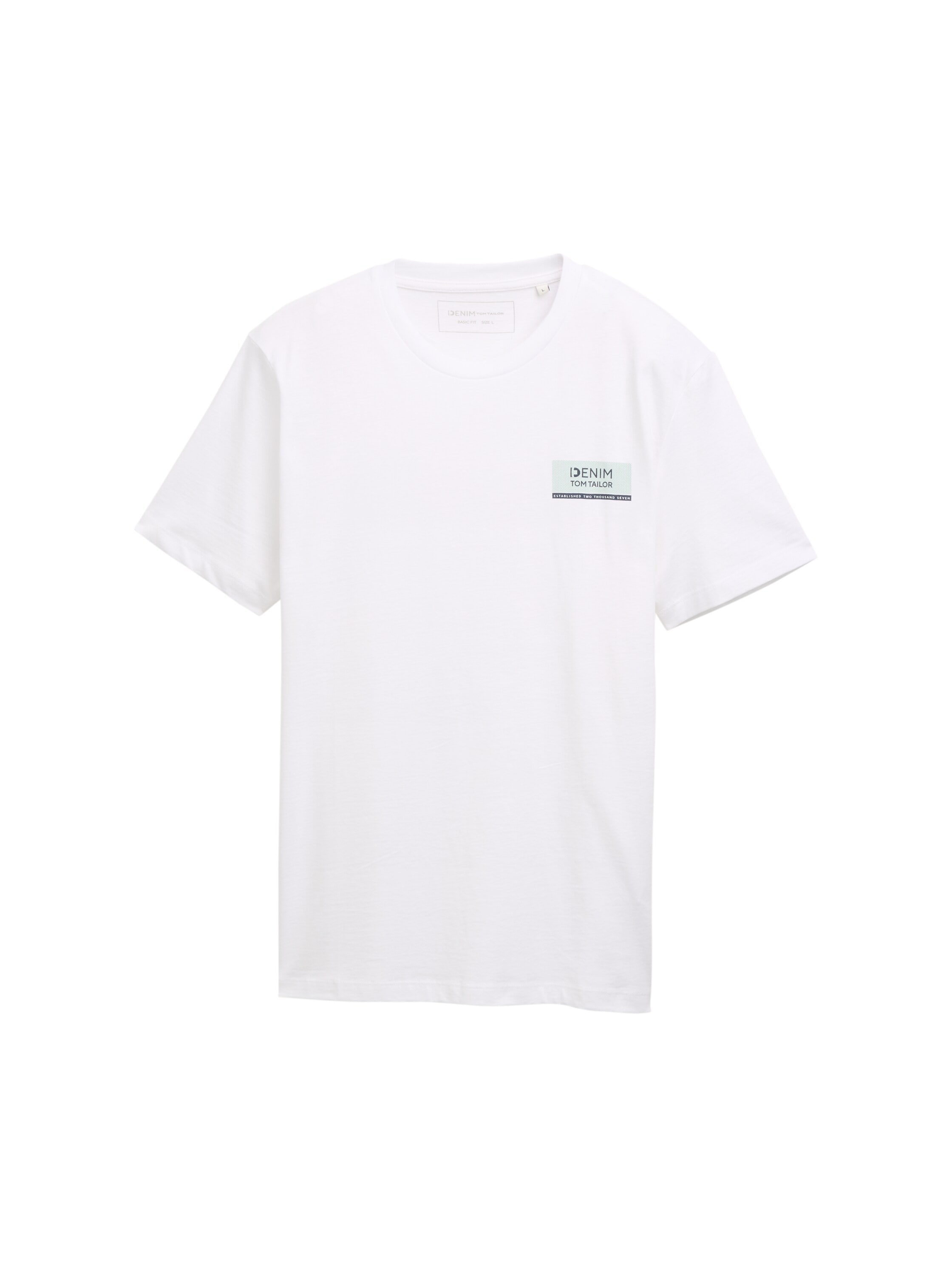TOM TAILOR Denim T-Shirt, mit verschiedenen Logo Prints