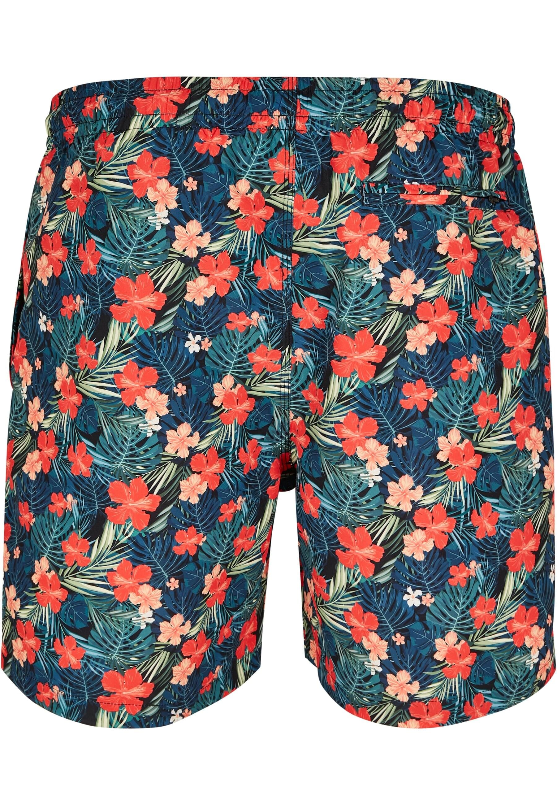 URBAN CLASSICS Badeshorts »Urban Classics Herren Pattern Swim Shorts«