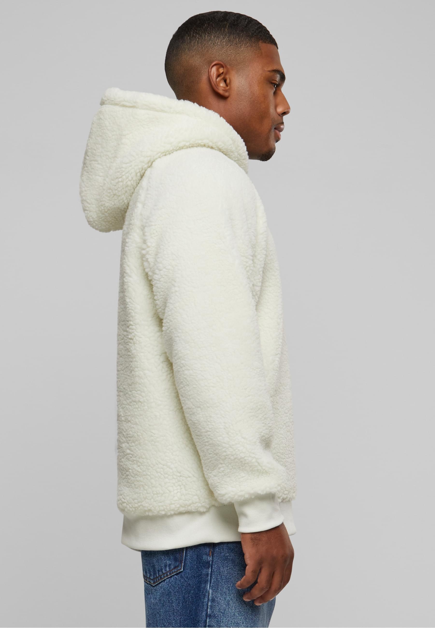 URBAN CLASSICS Sweatshirt »Urban Classics Herren Sherpa Hoody«, (1 tlg.)