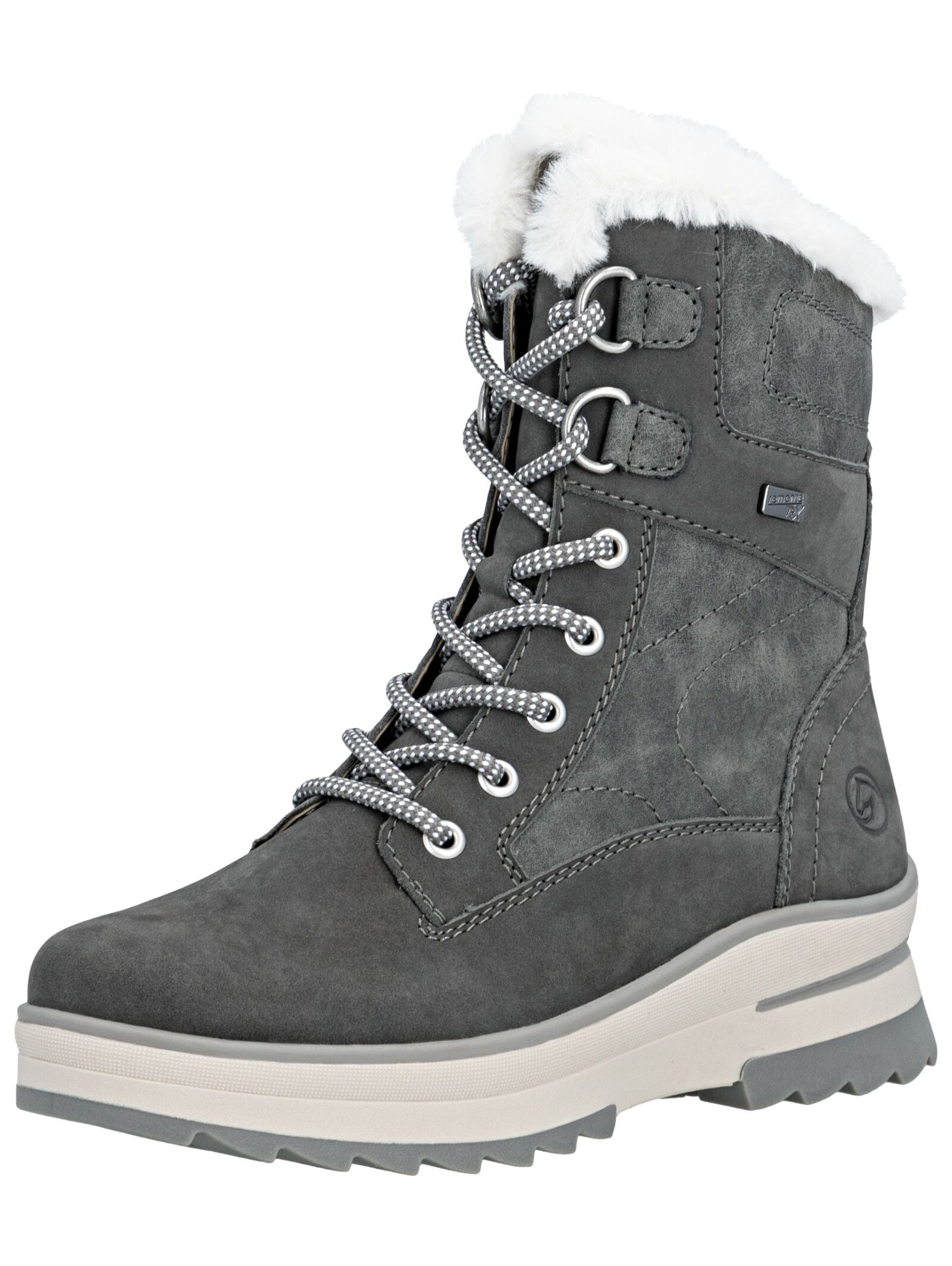 Remonte Schnürstiefelette "Remonte Stiefelette Veloursleder" günstig online kaufen
