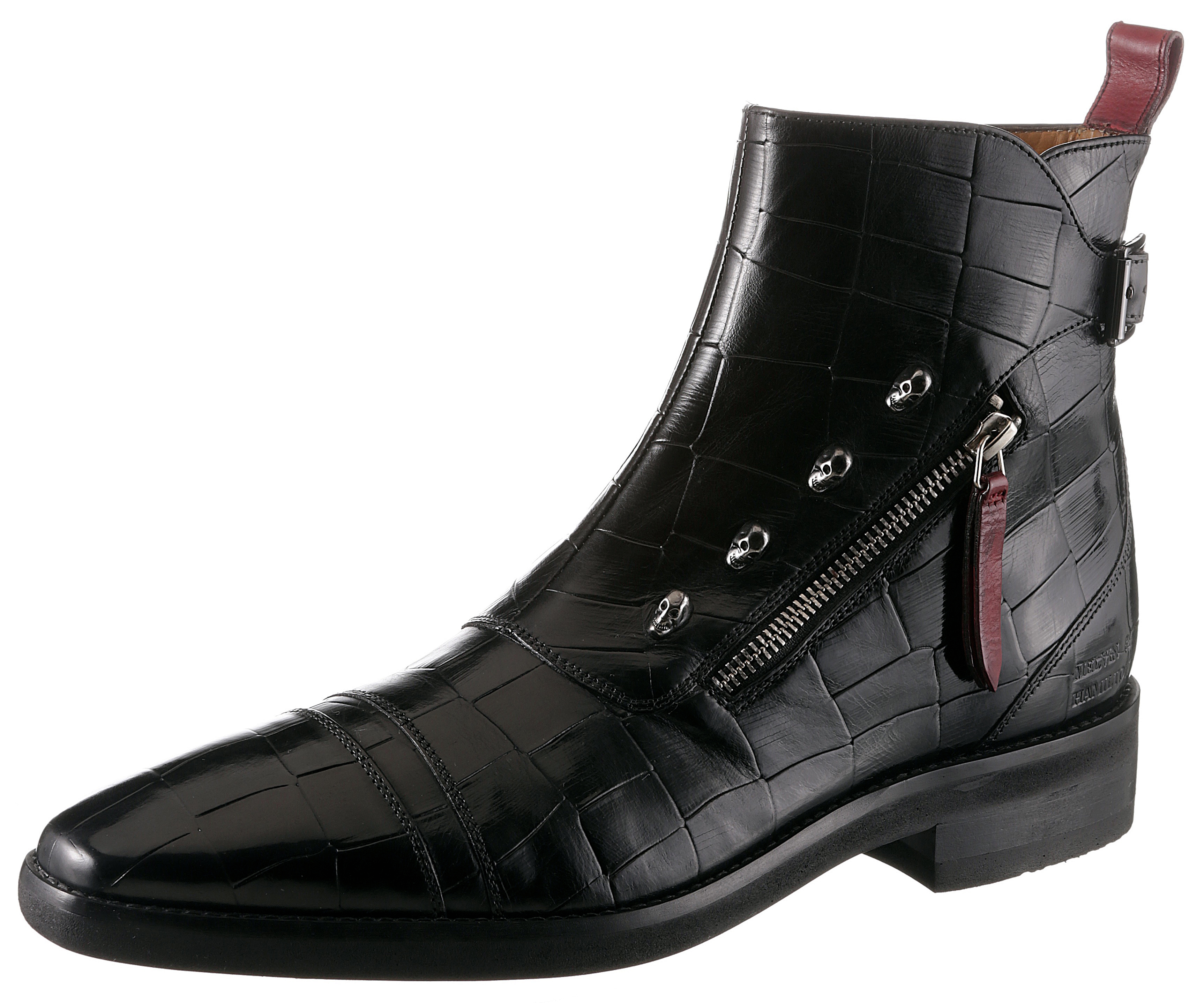 Bikerboots »ELVIS 25«, mit Reißverschlüsse