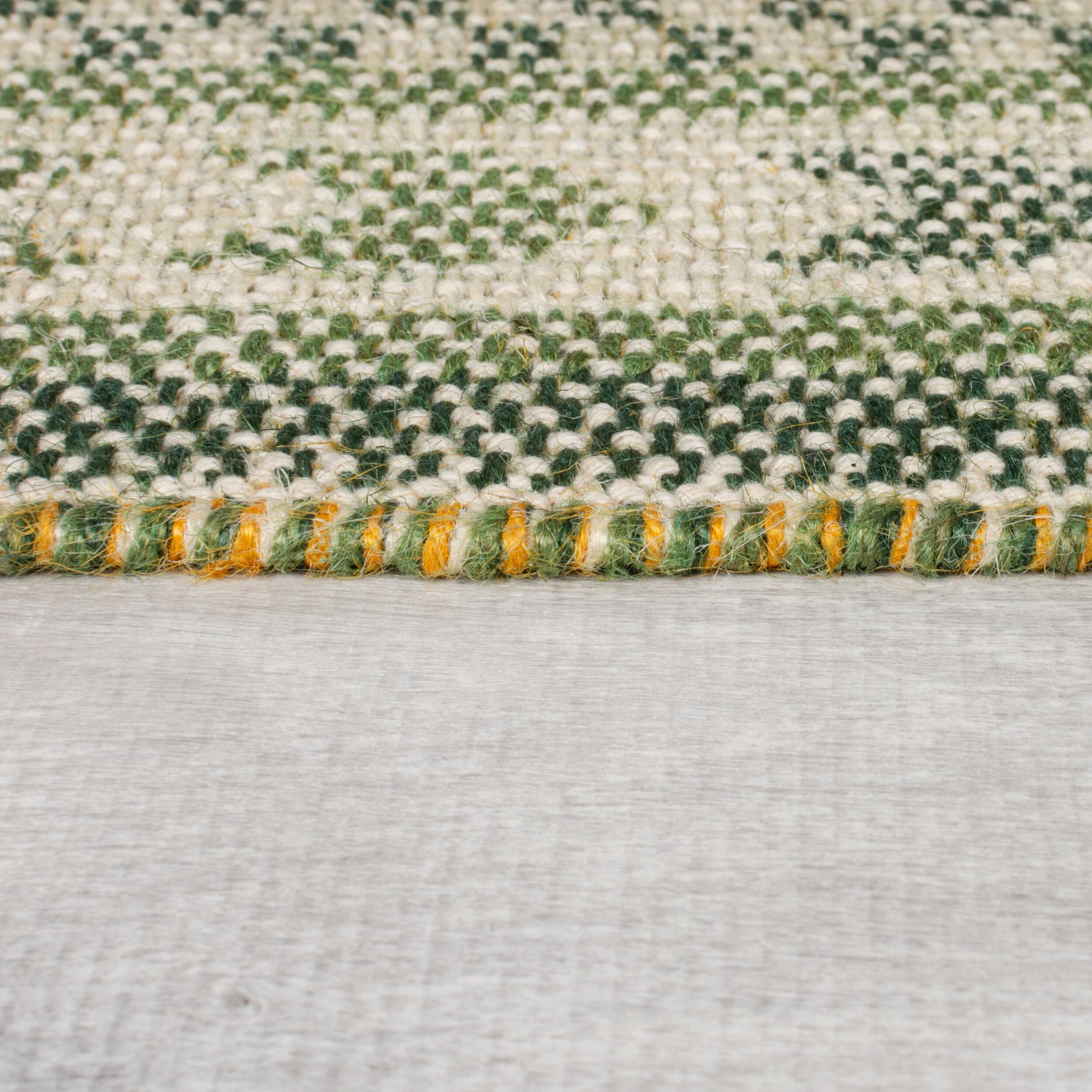 FLAIR RUGS Teppich »MARA JUTE«, rechteckig, 1 mm Höhe, Gewebter Jute-Bordürenteppich