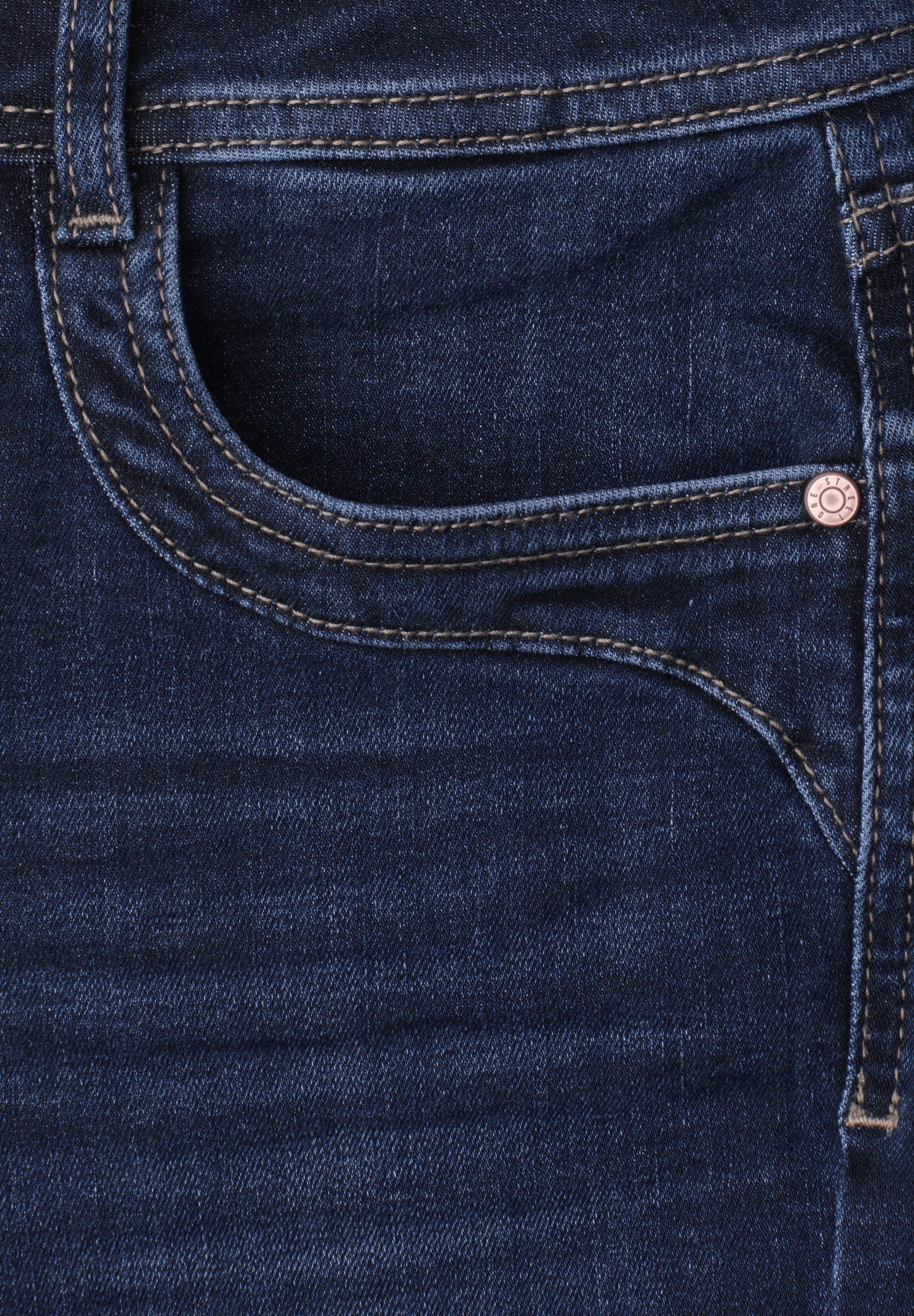 STREET ONE Slim-fit-Jeans Middle Waist