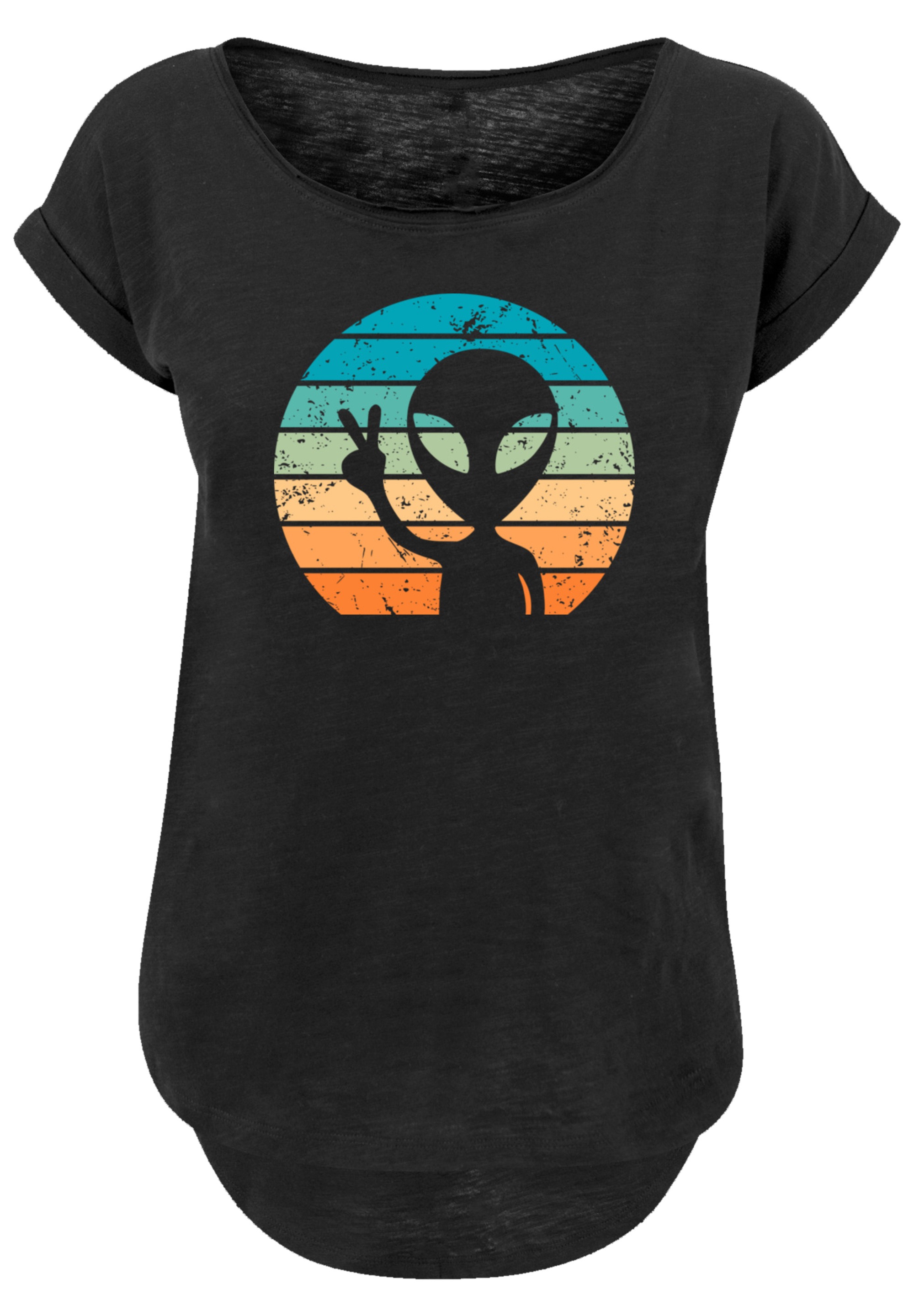 F4NT4STIC T-Shirt "Alien Piece Sonnenuntergang", Premium Qualität günstig online kaufen