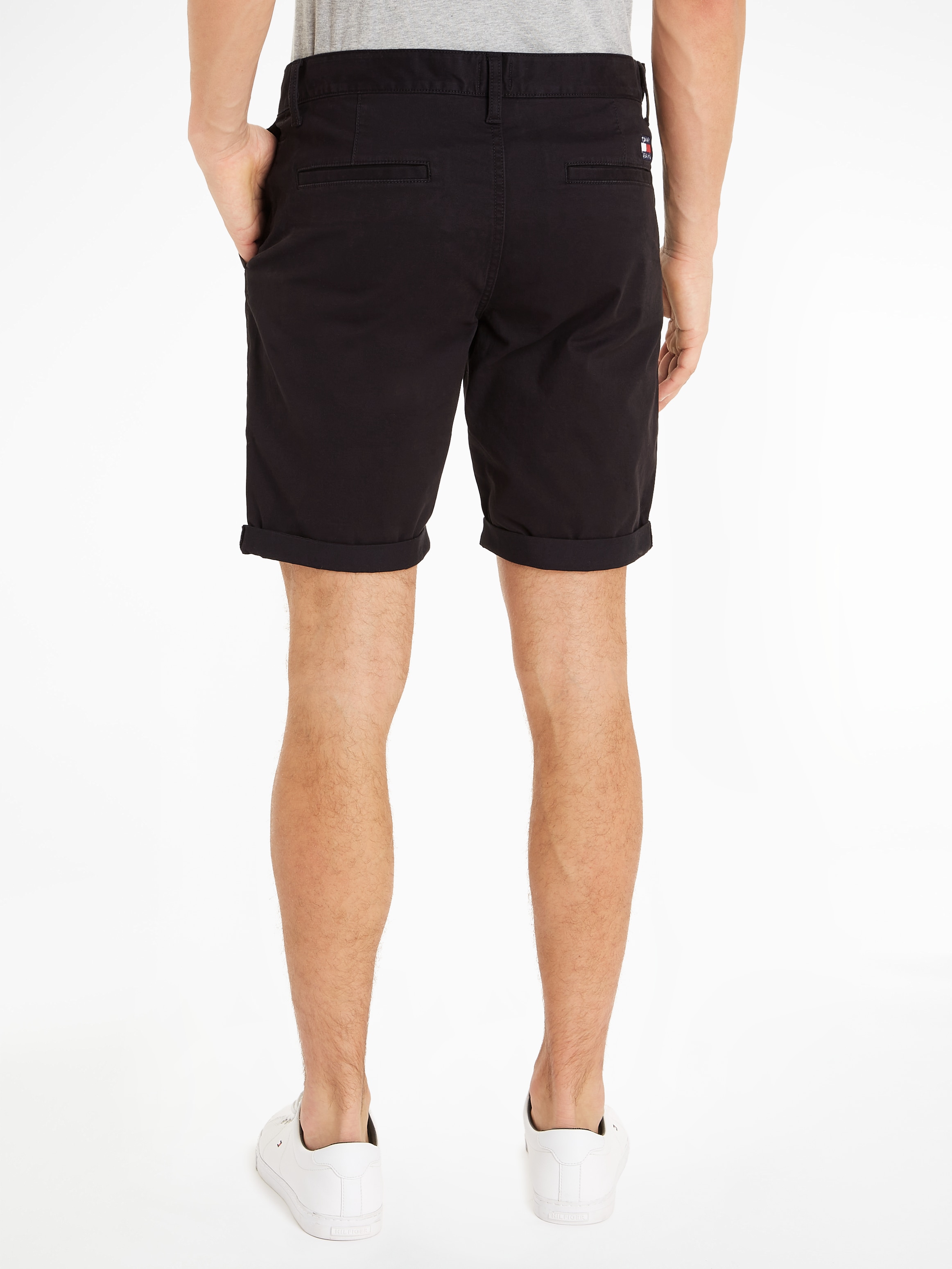 Tommy Jeans Chinoshorts "TJM SCANTON SHORT", Markenstickerei günstig online kaufen