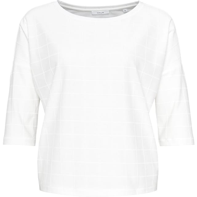 OPUS 3/4-Arm-Shirt, mit tonigem Karo-Muster für bestellen | BAUR