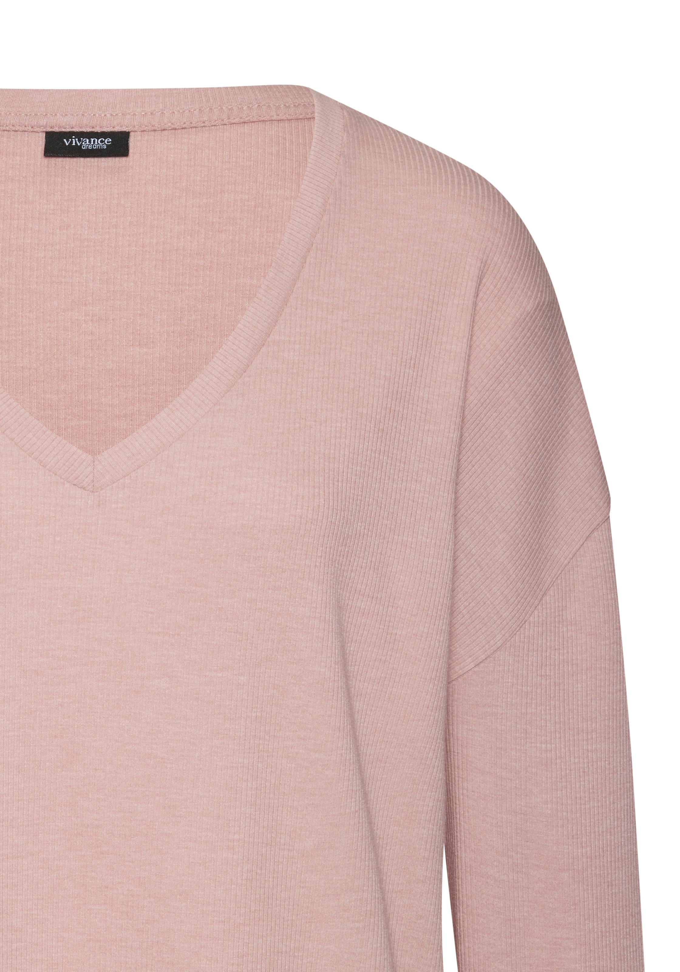 Vivance Dreams Langarmshirt, in weicher Rippqualität