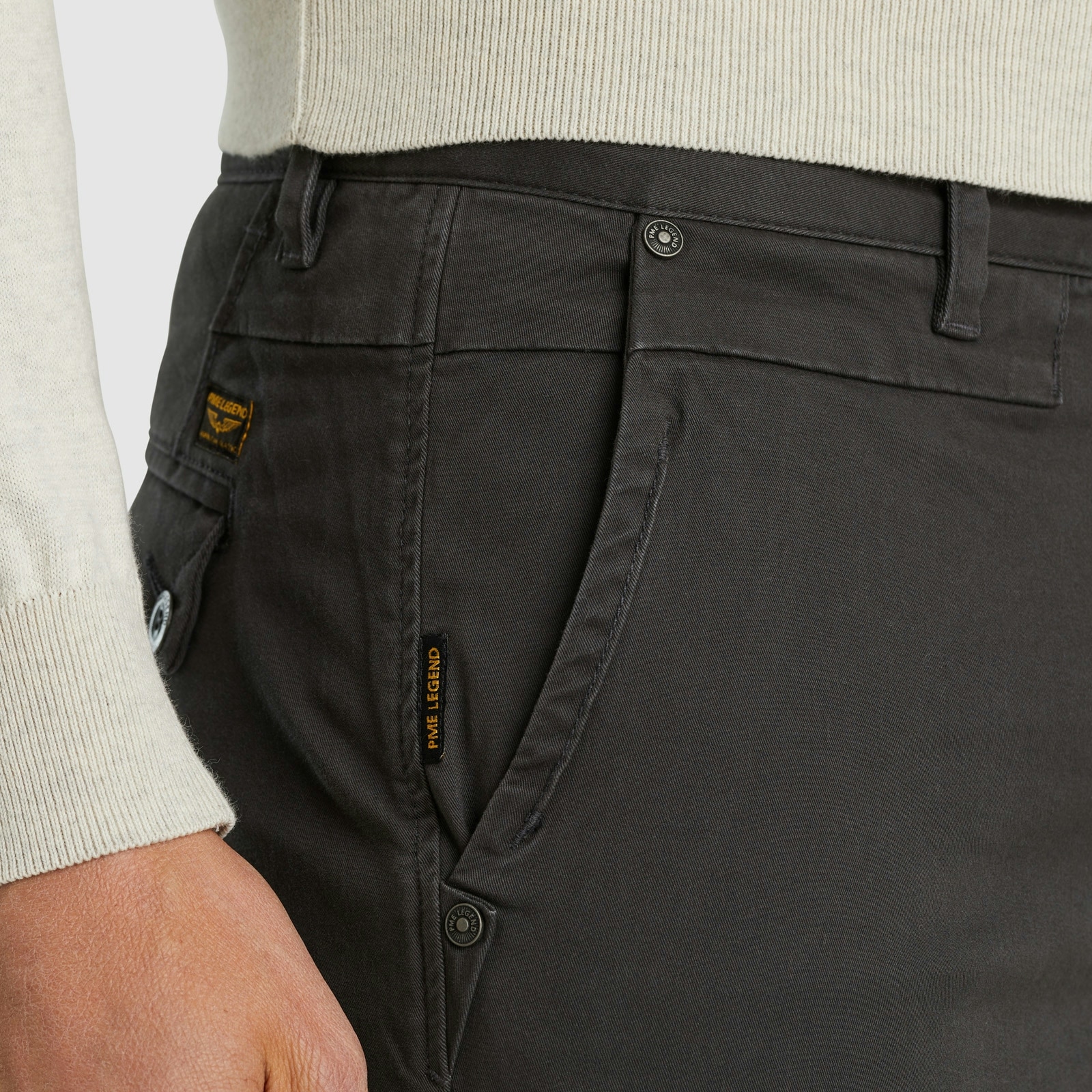 PME LEGEND Chinohose »TWIN WASP CHINO LEFT HAND STRETCH TWILL«