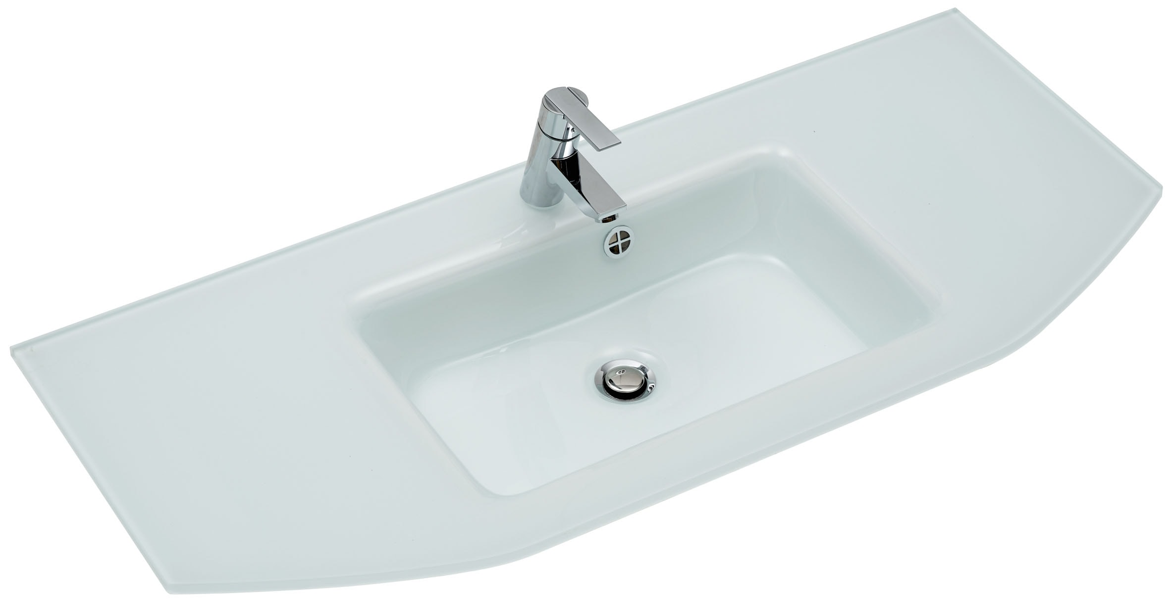 Saphir Badmöbel-Set »Quickset 326, 3-teilig, mit Glaswaschtisch« 3 Stk. tlg.