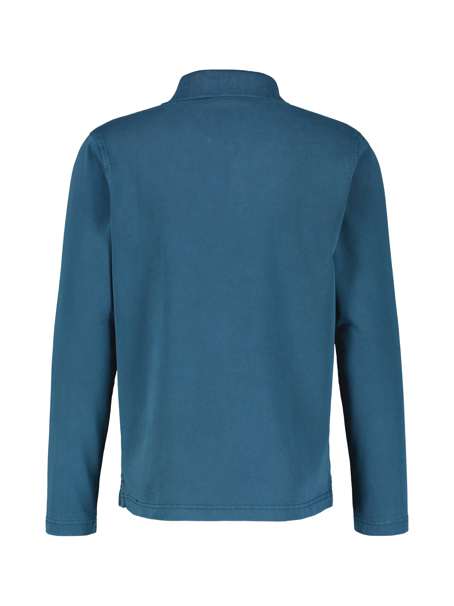 Sweatshirt »LERROS Langarmpoloshirt mit Knopfleiste«