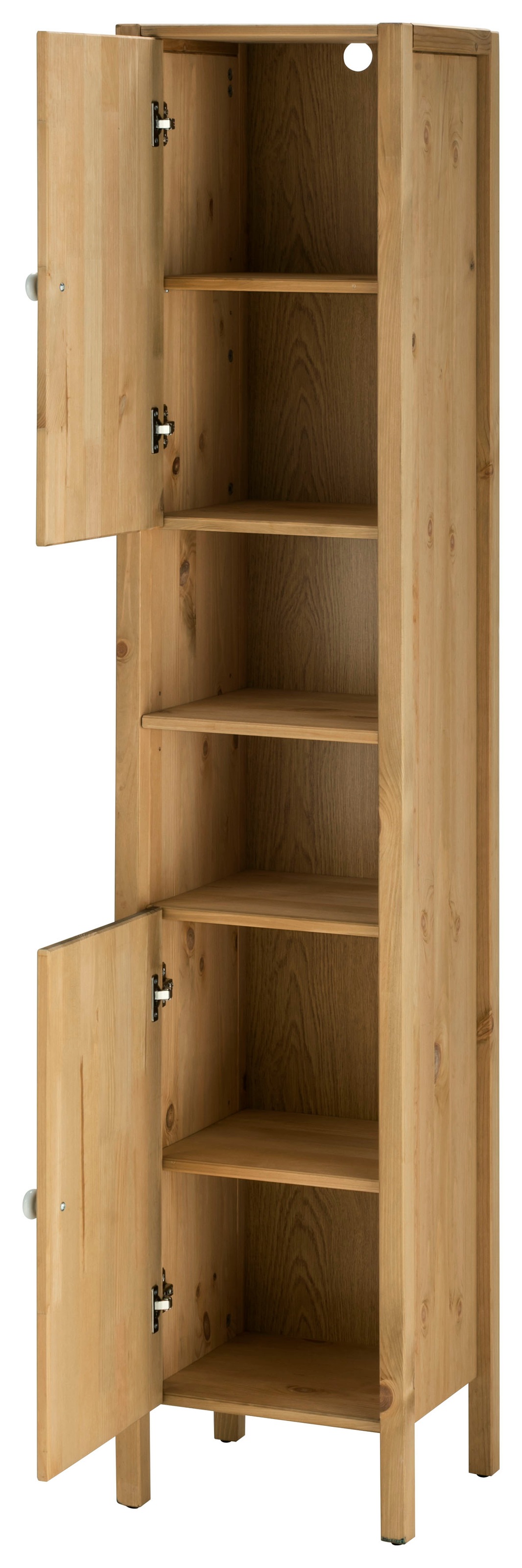 Home affaire Hochschrank "Tina" Badmöbel, Schrank, Breite 31,5 cm, Massivho günstig online kaufen