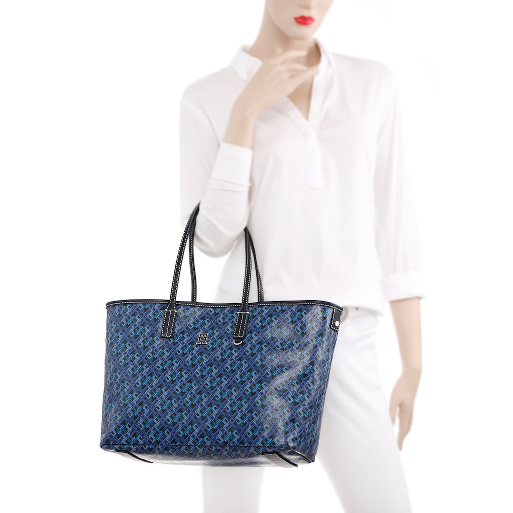 Tommy Hilfiger Shopper »TH MONOPLAY LEATHER TOTE MONO«