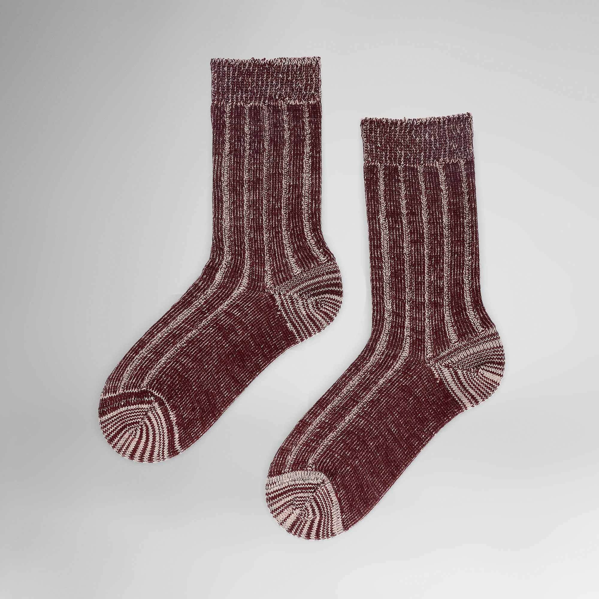 HUDSON Damen Socken "Socke Paint", Gr. 39, lila, Obermaterial: 50% Wolle WO. 50% Polyacryl PAN., Socken