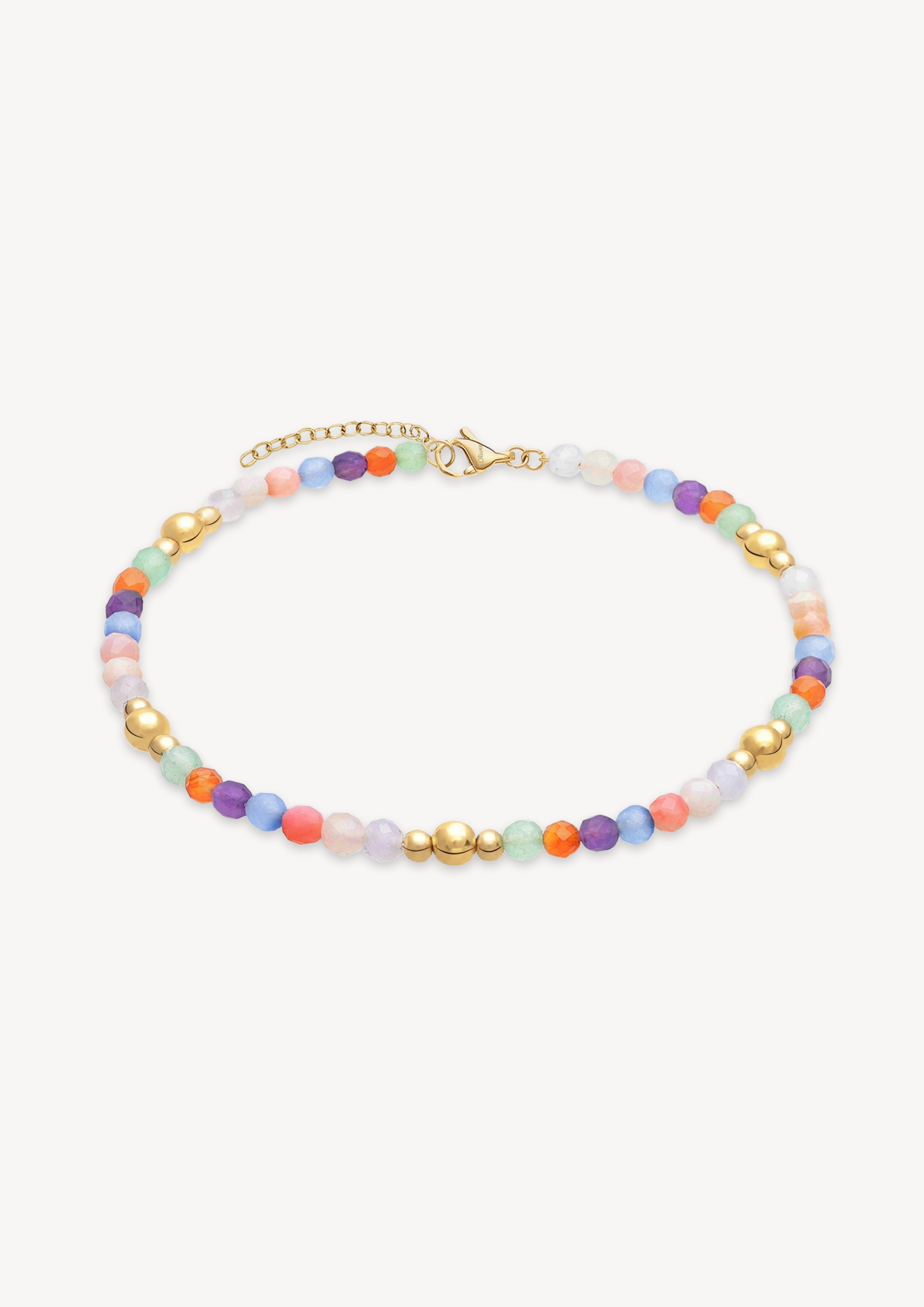 s.Oliver Fußkette »Colorful Beads« mit Glasperle