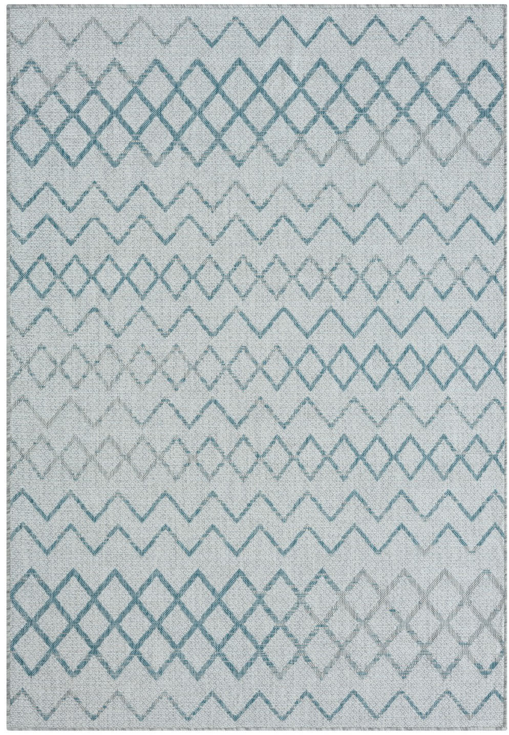 Thumbnail - Myflair Möbel & Accessoires Teppich "Nebula, LAGERRÄUMUNG" rechteckig 6 mm Höhe modernes Design, Rauten, Outdoor geeigne...