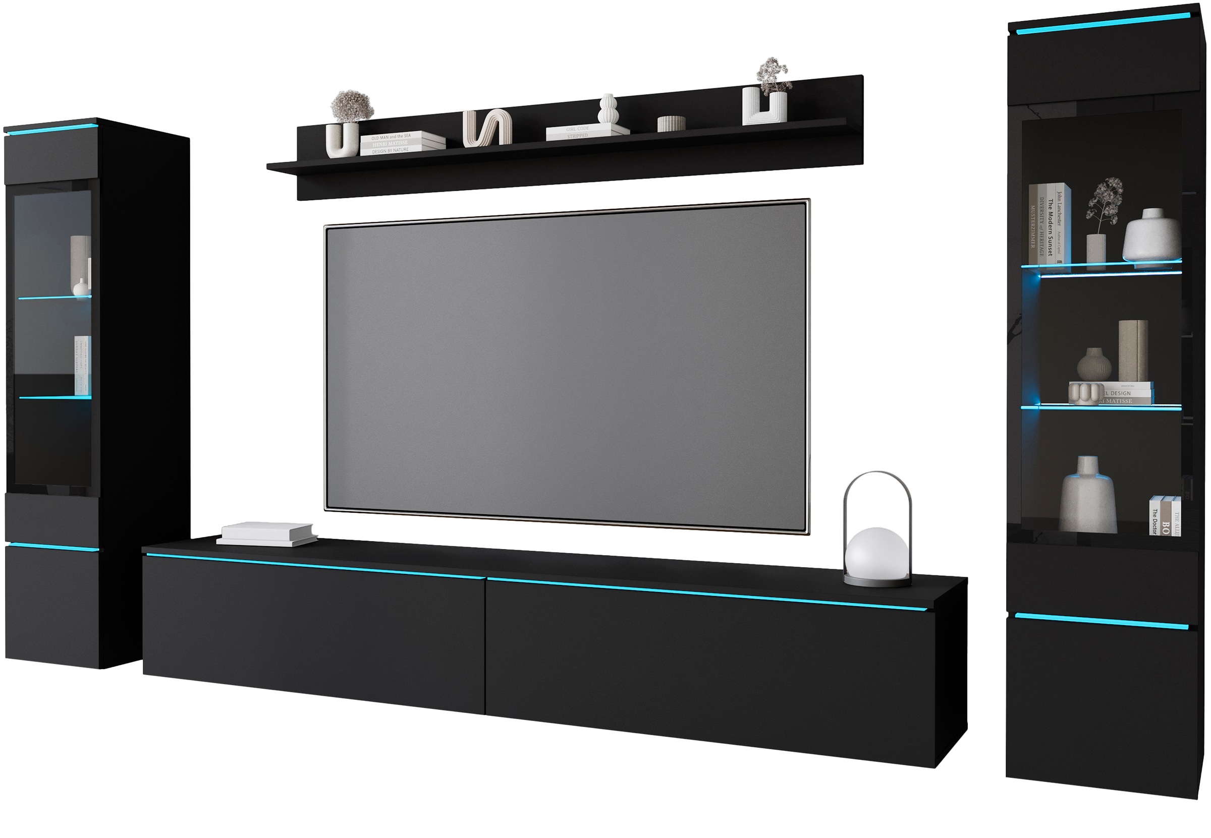 INOSIGN Wohnwand "VERA II" Komplett-Set, 4 Stk. tlg. günstig online kaufen