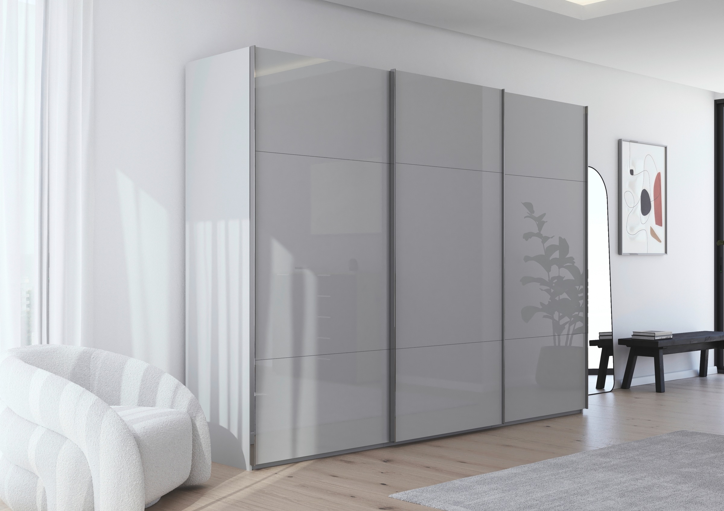 rauch Schwebetürenschrank Kleiderschrank Schrank Garderobe Schlafzimmerschr günstig online kaufen