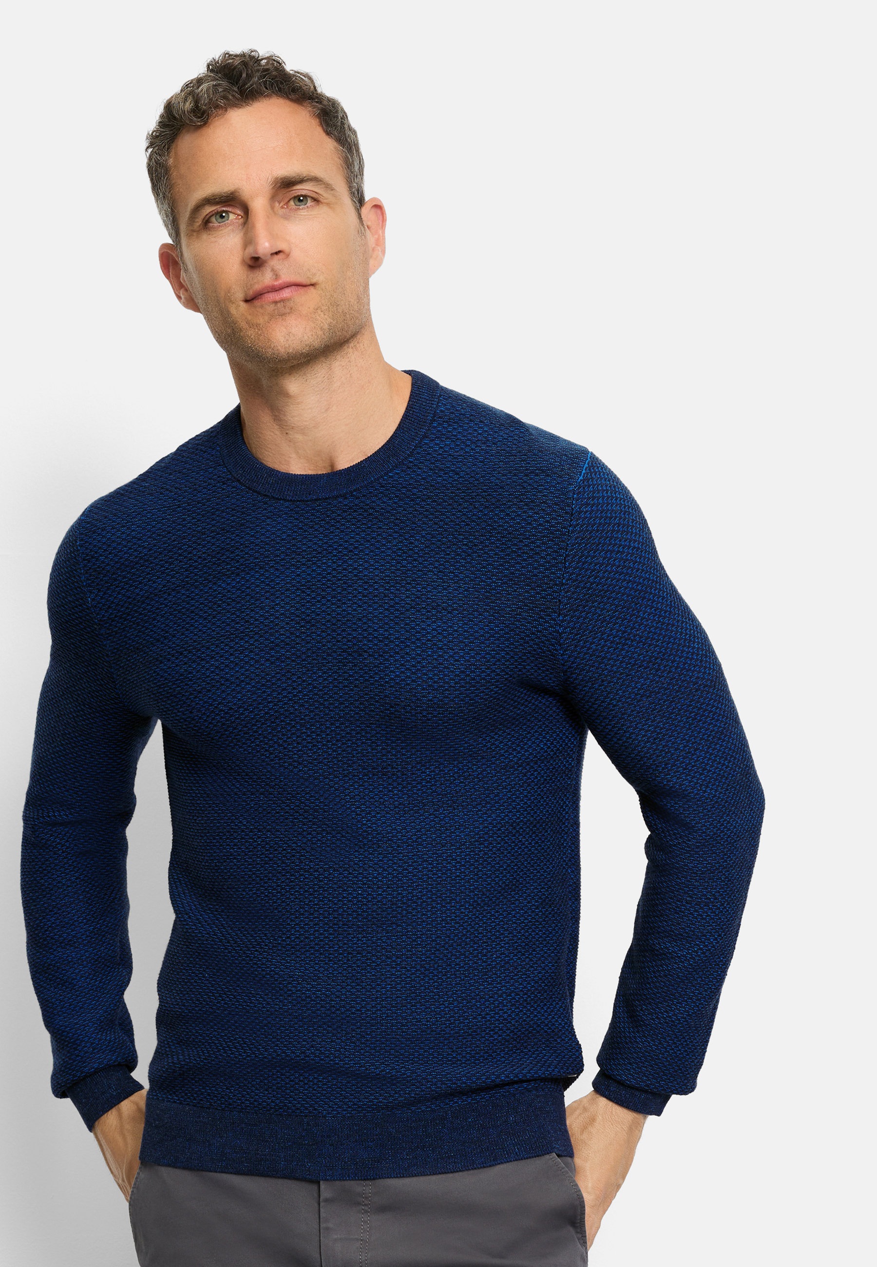 OLYMP Strickpullover "OLYMP Casual Strick" günstig online kaufen