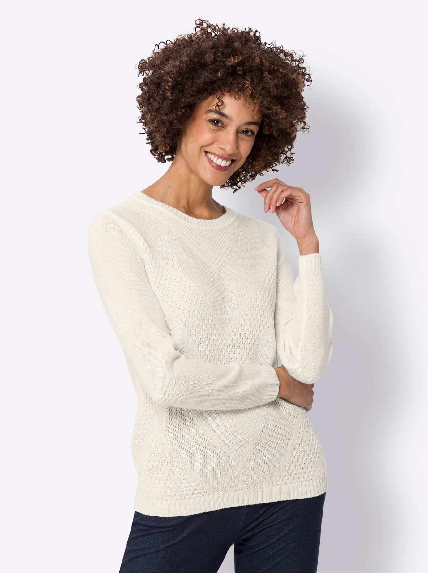 Classic Basics Strickpullover "Langarm-Pullover" günstig online kaufen