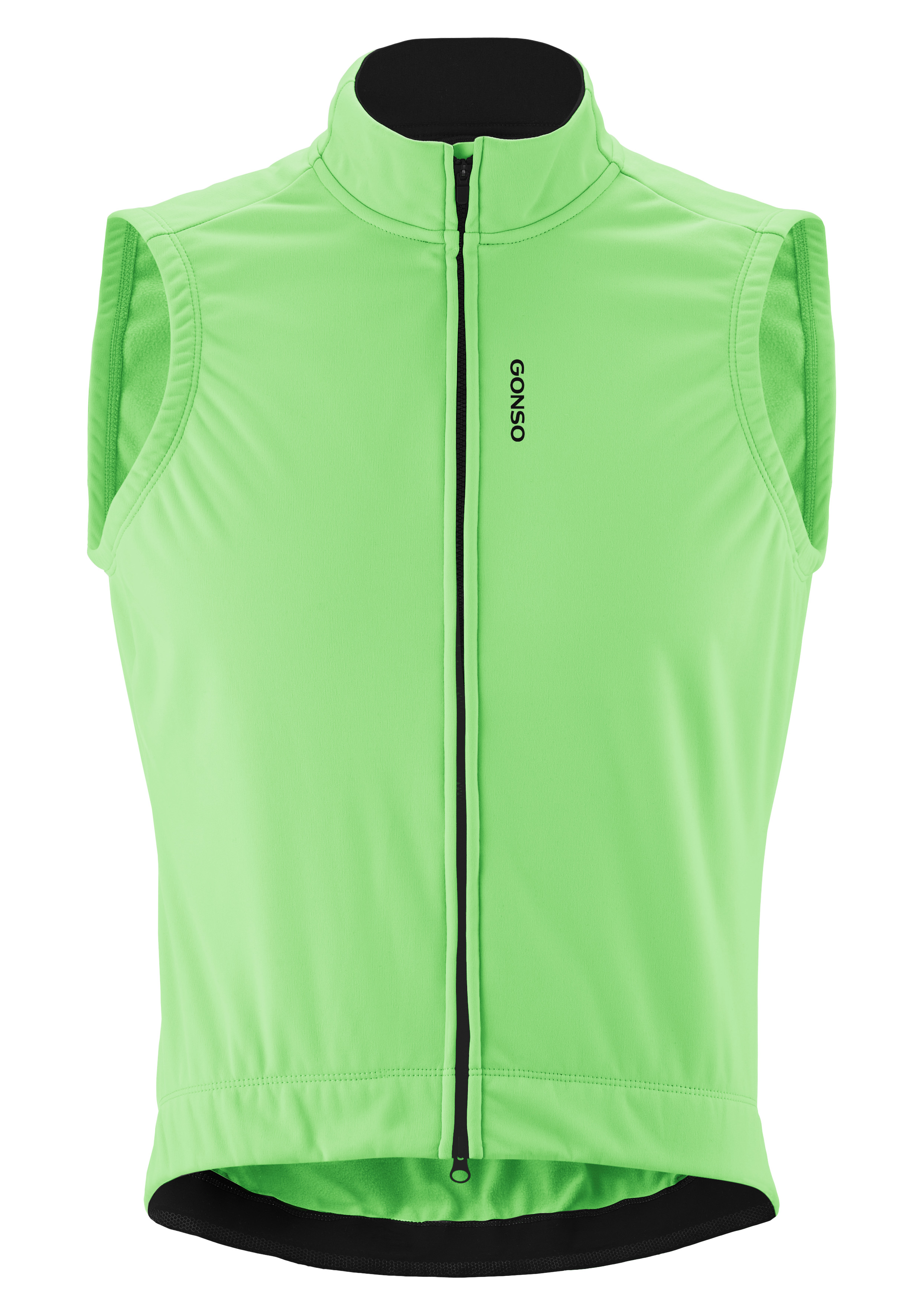Gonso Funktionsweste "Road Vest Softshell" atmungsaktive Unisex Weste aus Softshell Material, Tight Fit