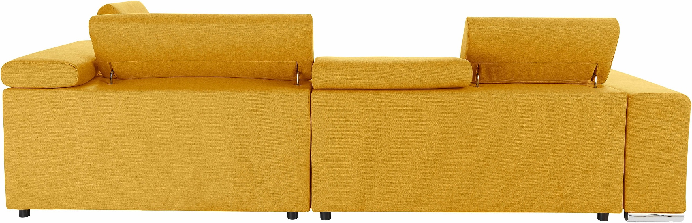 exxpo - sofa fashion Ecksofa Elias, L-Form, mit Kopf- bzw. Rückenverstellung, wahlweise mit Bettfunktion