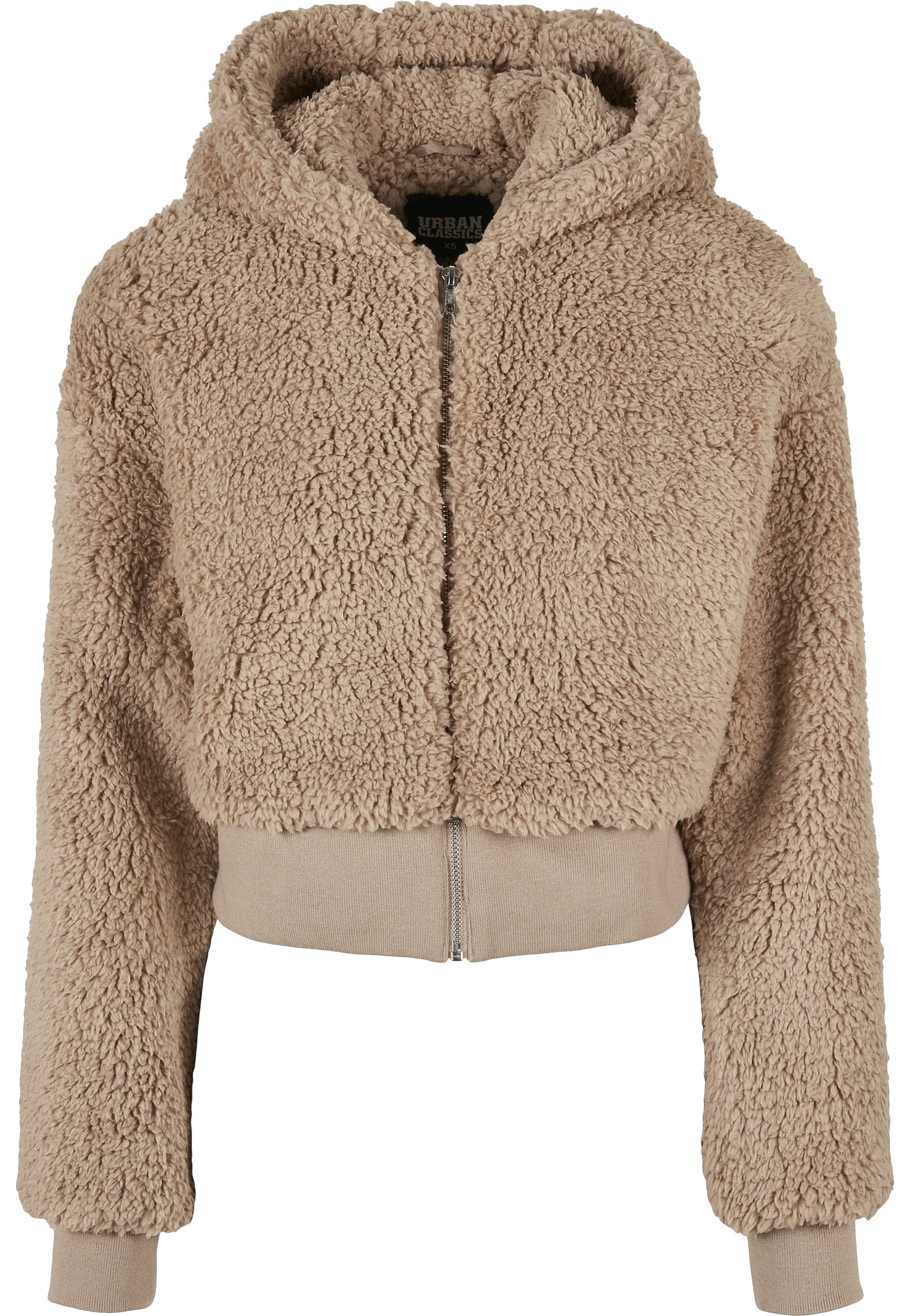 URBAN CLASSICS Langmantel »Urban Classics Damen Ladies Short Oversized Sherpa Jacket«