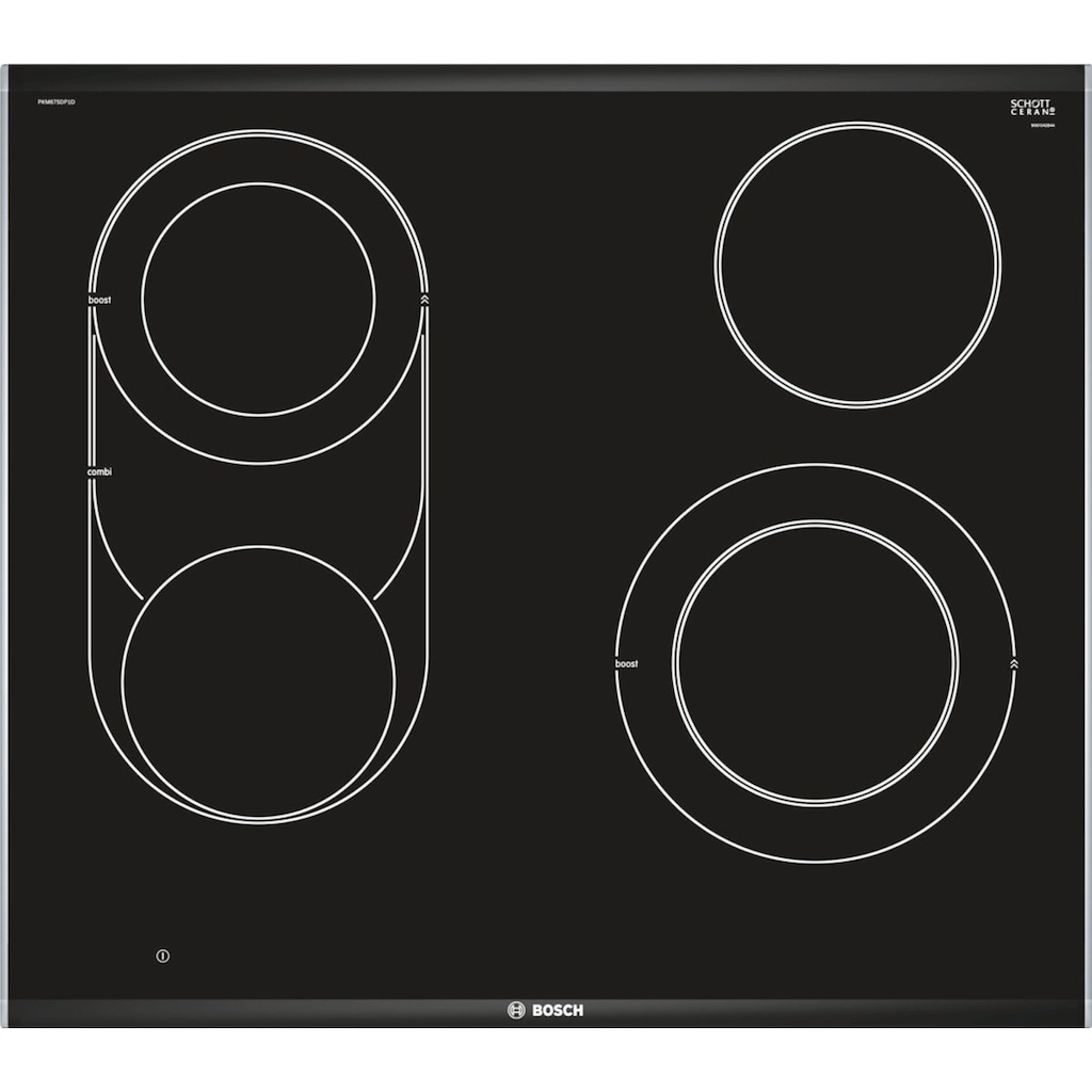 BOSCH Elektro-Kochfeld von SCHOTT CERAN®, PKM675DP1D