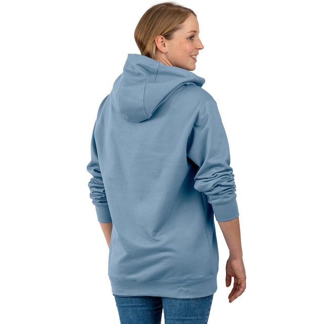 Trigema Kapuzensweatshirt »TRIGEMA Kapuzenpullover mit großem 3D-Motiv« für  bestellen | BAUR