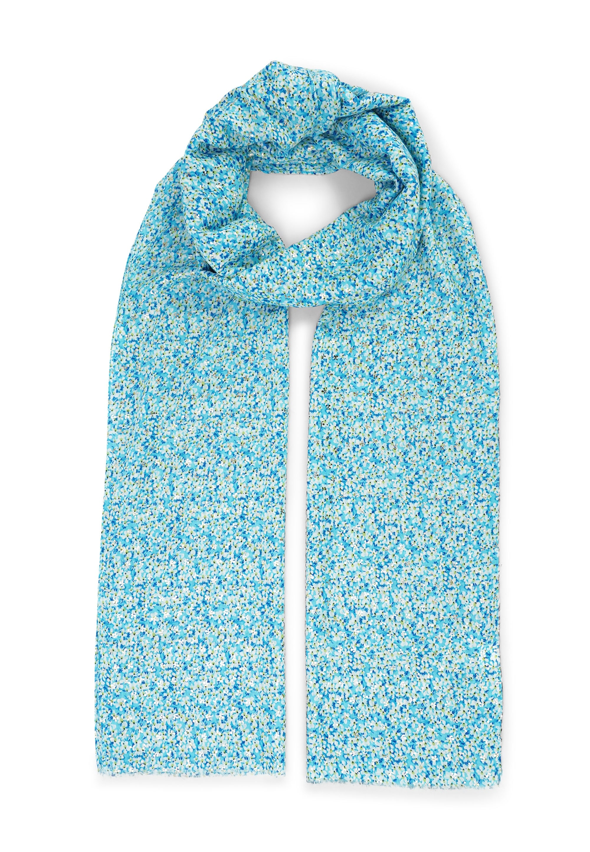 Harpa "PEPPER" mit floralem Allover-Print und Metallic-Effekt