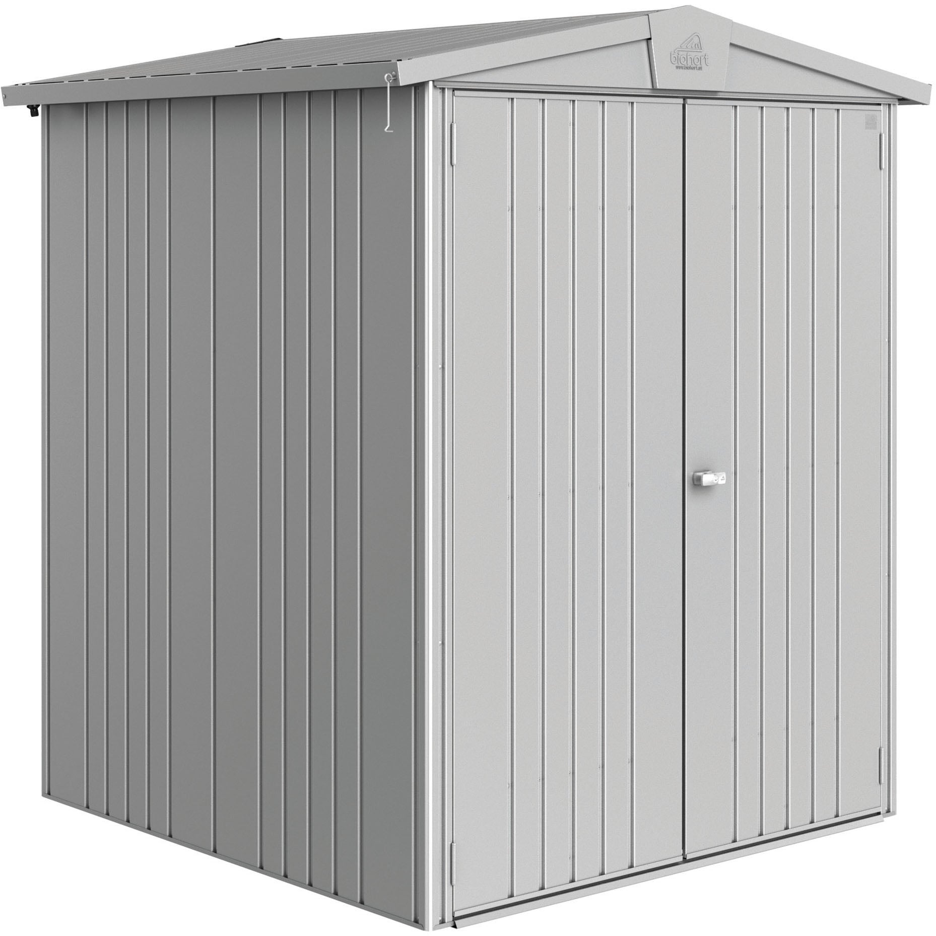 Biohort Gerätehaus »Europa Gr. 2, verschiedene Farben« Qualitäts-Geräteschuppen aus Metall