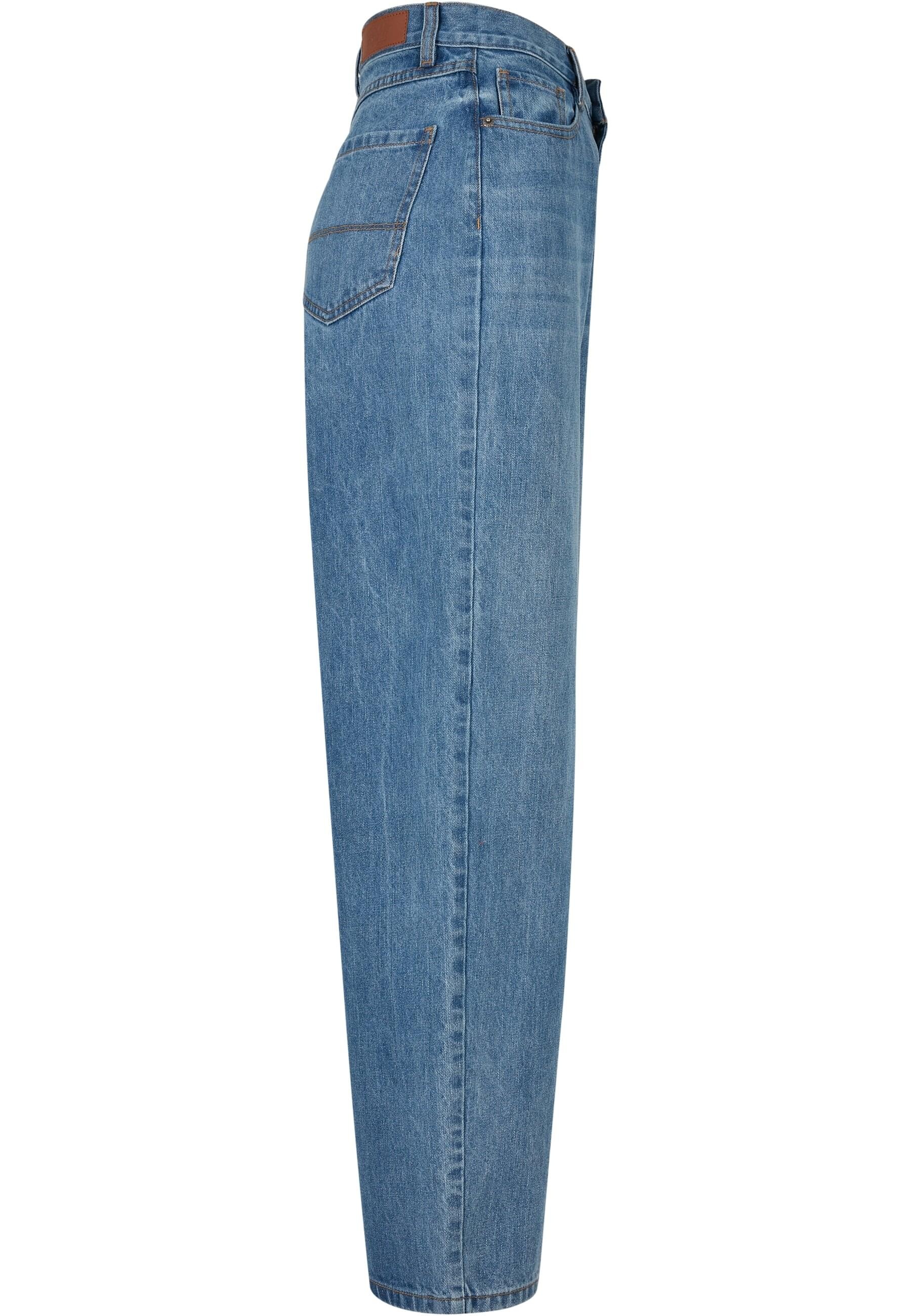 URBAN CLASSICS Bequeme Jeans »Urban Classics Damen Ladies High Waist 90´S Wide Leg Denim Pants«, (1 tlg.)