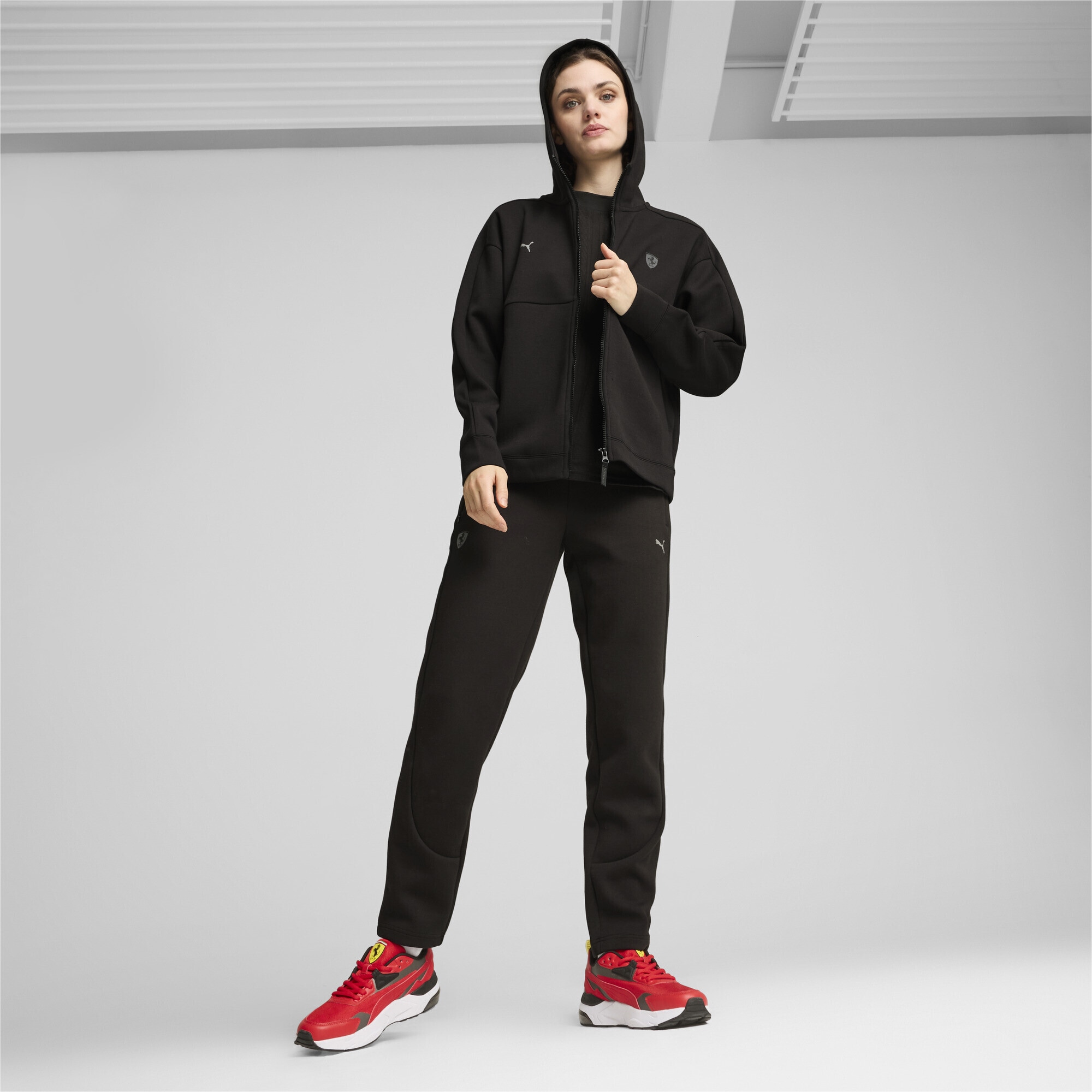 PUMA Sweatjacke »Scuderia Ferrari Style Hoodie Damen«