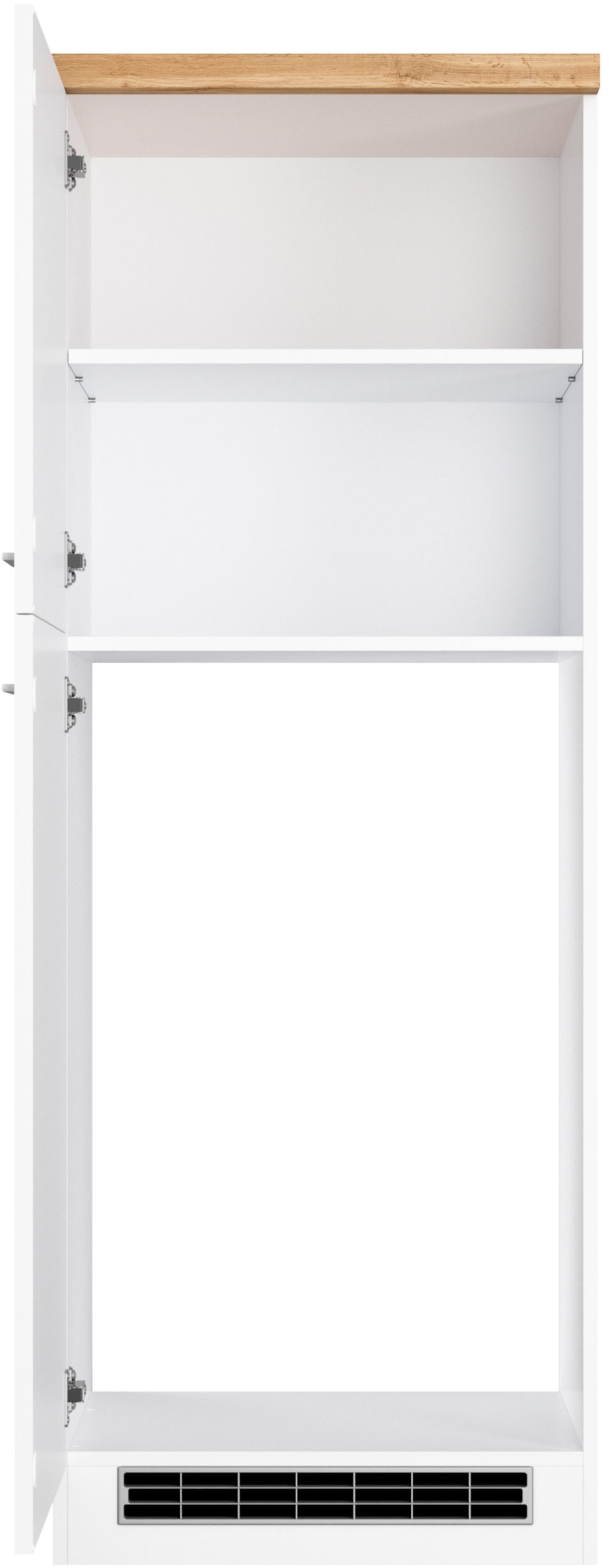 Thumbnail - KOCHSTATION Kühlumbauschrank "KS-Milan" Kühlschrankumbau 60 cm, matte oder hochglänzende Fronten