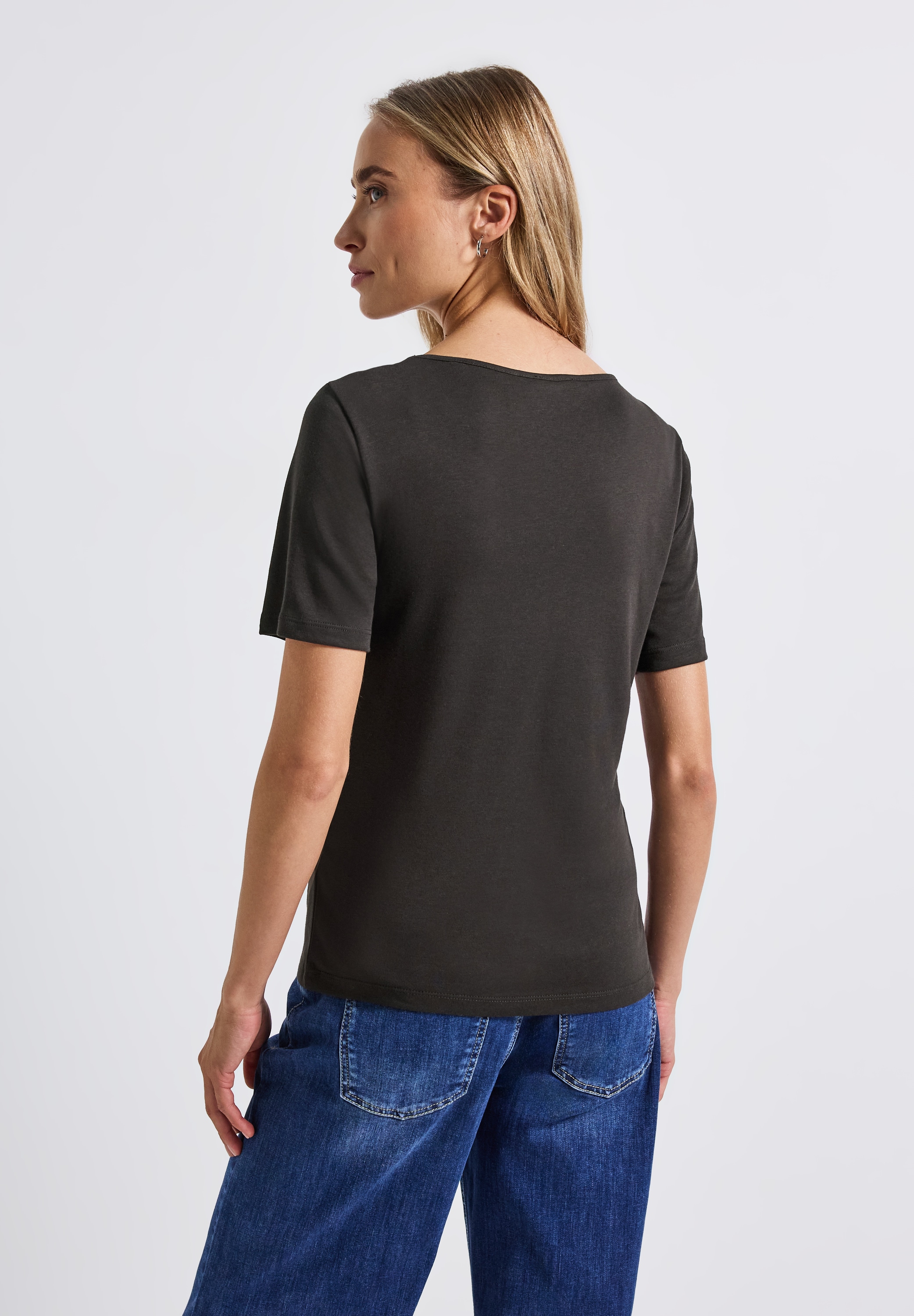 STREET ONE T-Shirt, im soften Baumwoll-Mix