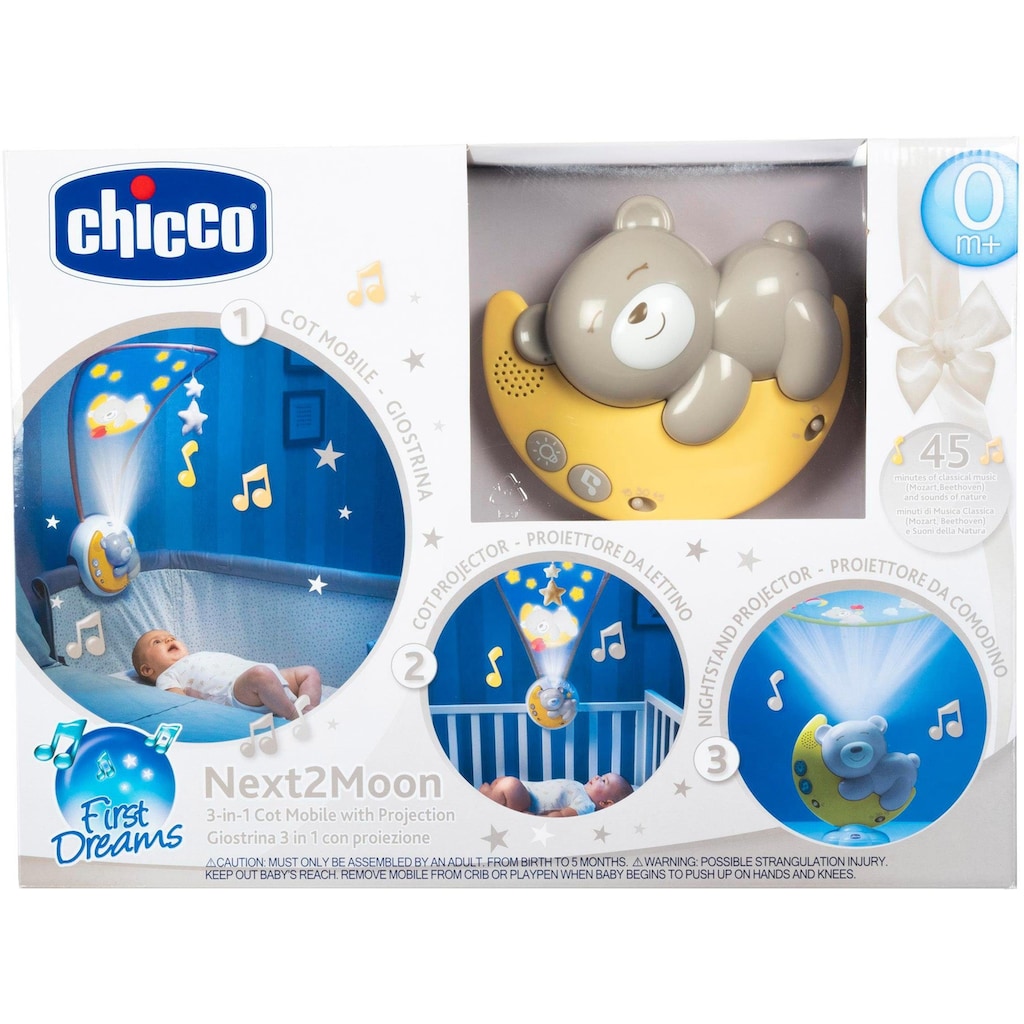 Chicco Nachtlicht »Next2Moon, Unisex«, mit Licht und Sound