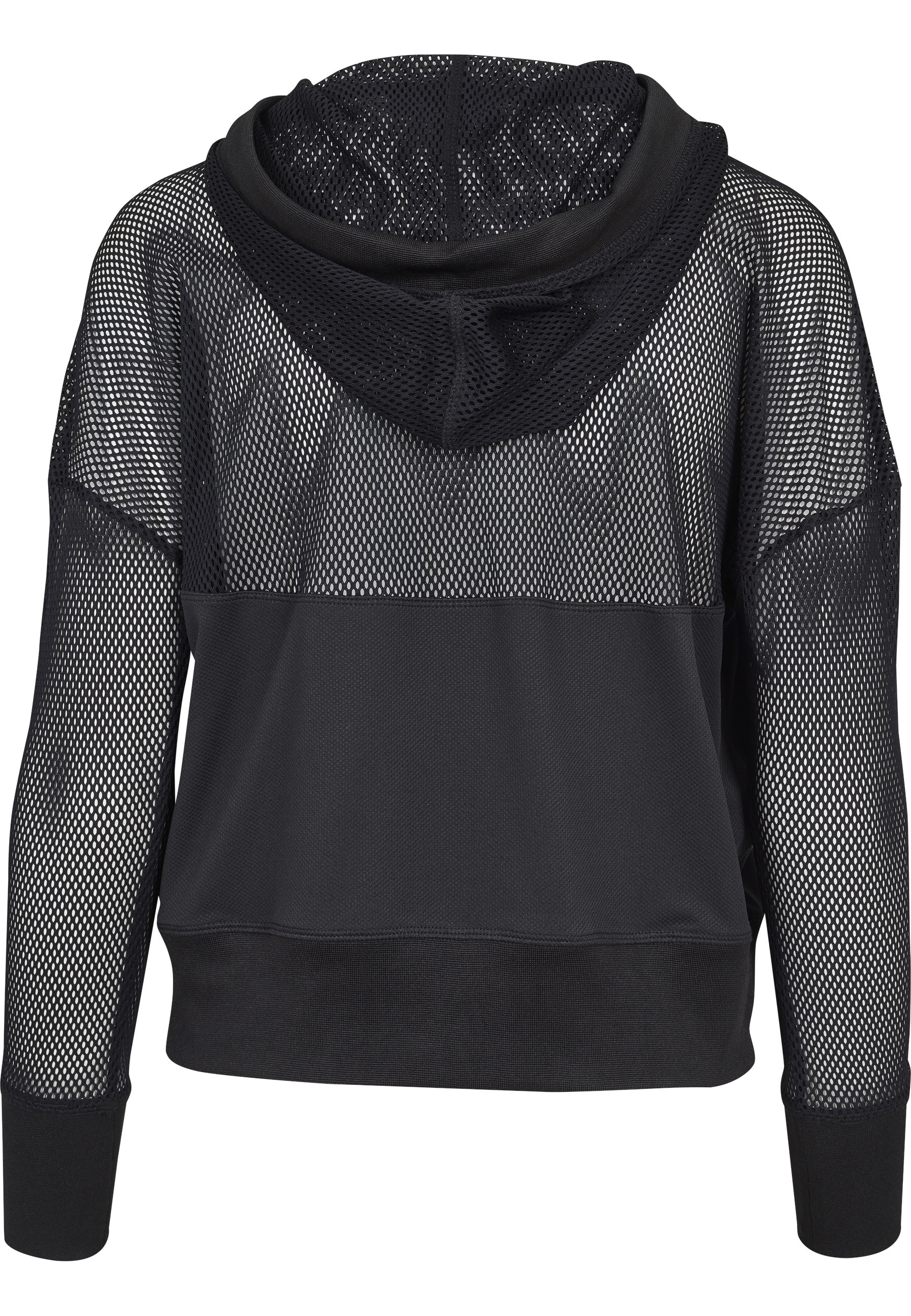 URBAN CLASSICS Sweatshirt »Urban Classics Damen Ladies Mesh Hoody«, 1 Stk.
