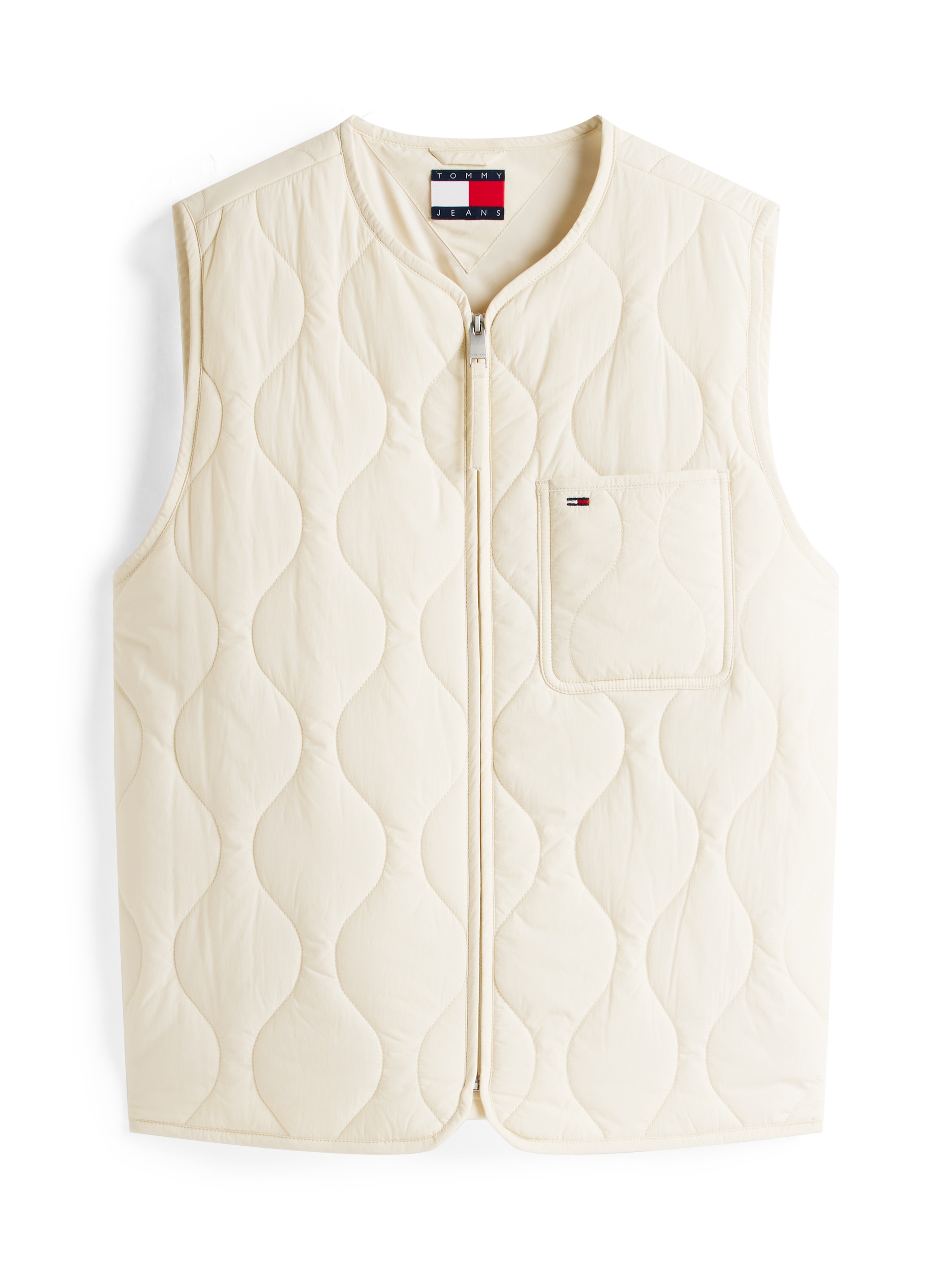 Thumbnail - Tommy Jeans Steppweste "TJM QUILTED VEST EXT" Mit Rundhalsausschnitt
