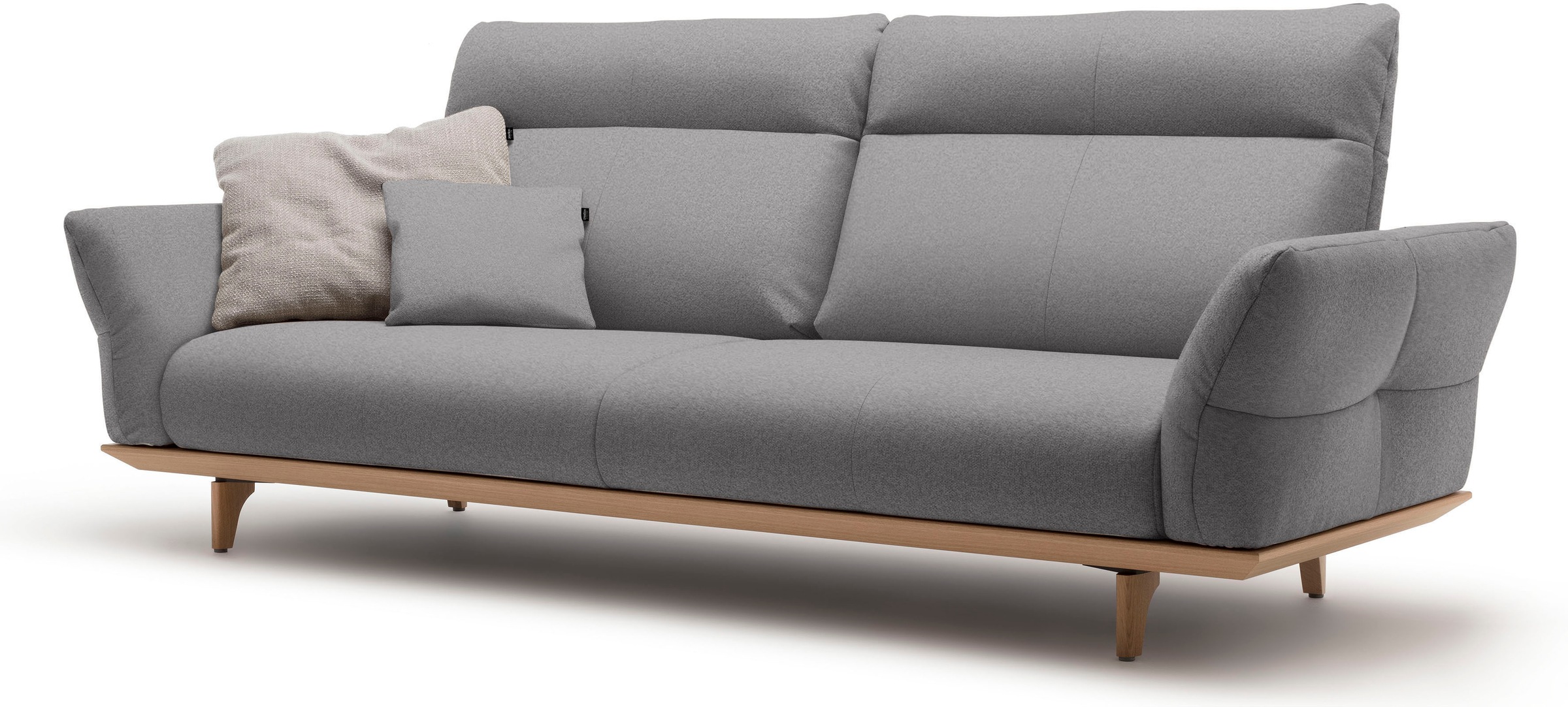 Creation BY ROLF BENZ 3,5-Sitzer "CR.460", Sockel in Eiche, Füße Eiche natu günstig online kaufen