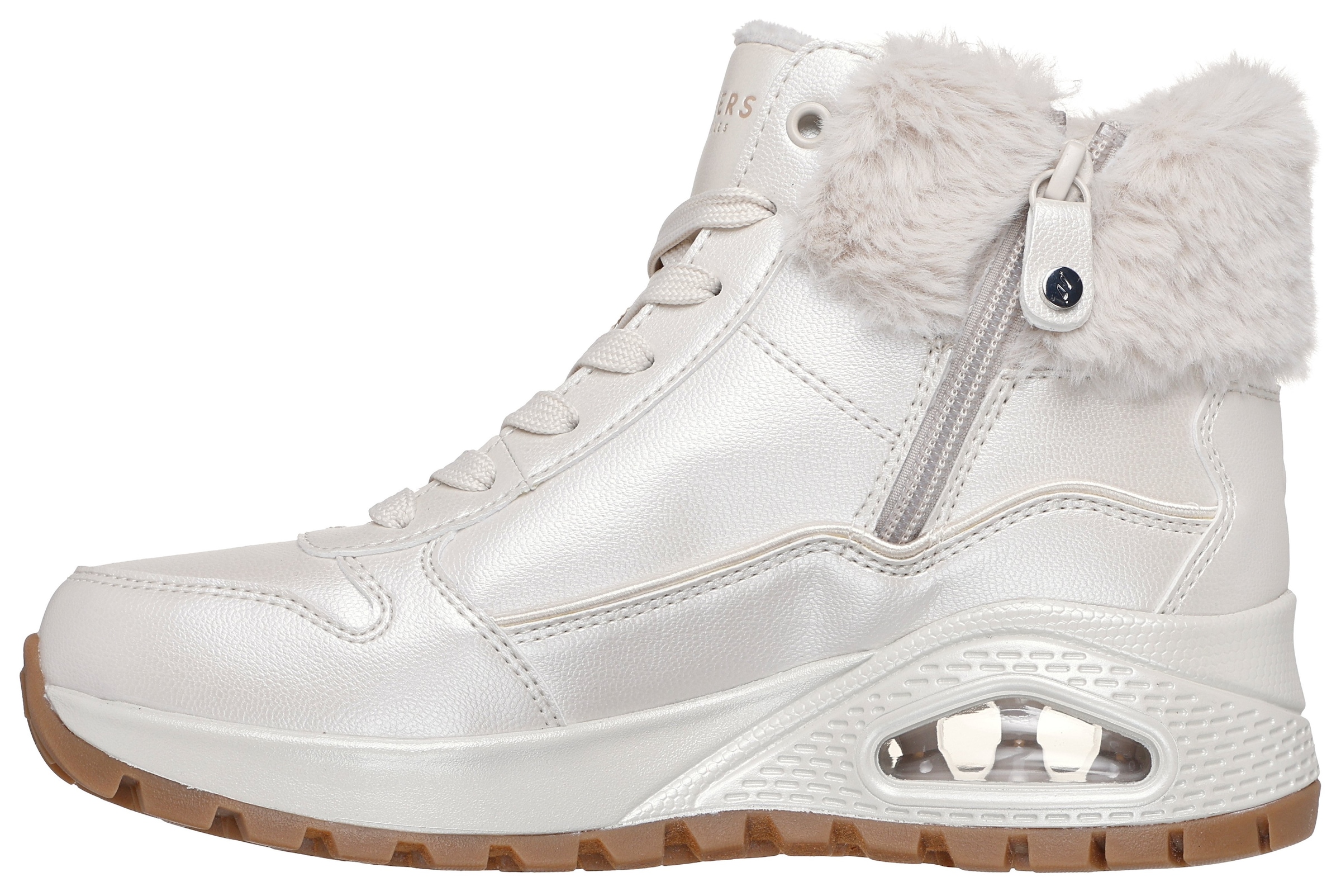 Skechers Winterboots »UNO RUGGED - GALACTIC HEIGHTS«  Schnürboots, Sneaker mit Keilabsatz