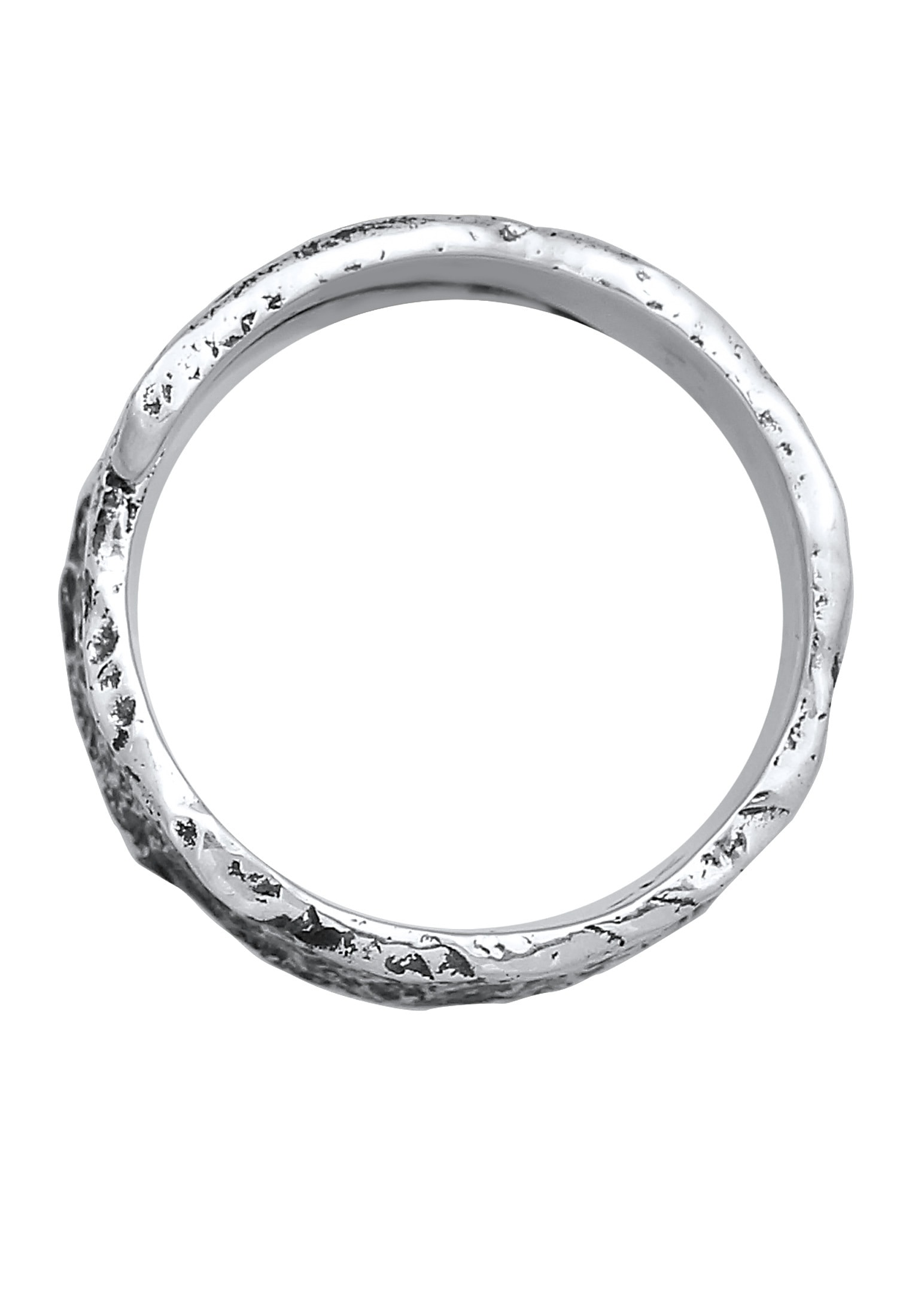 Used Silberring »Bandring | Look 925 BAUR Silber« Struktur ▷ Kuzzoi kaufen