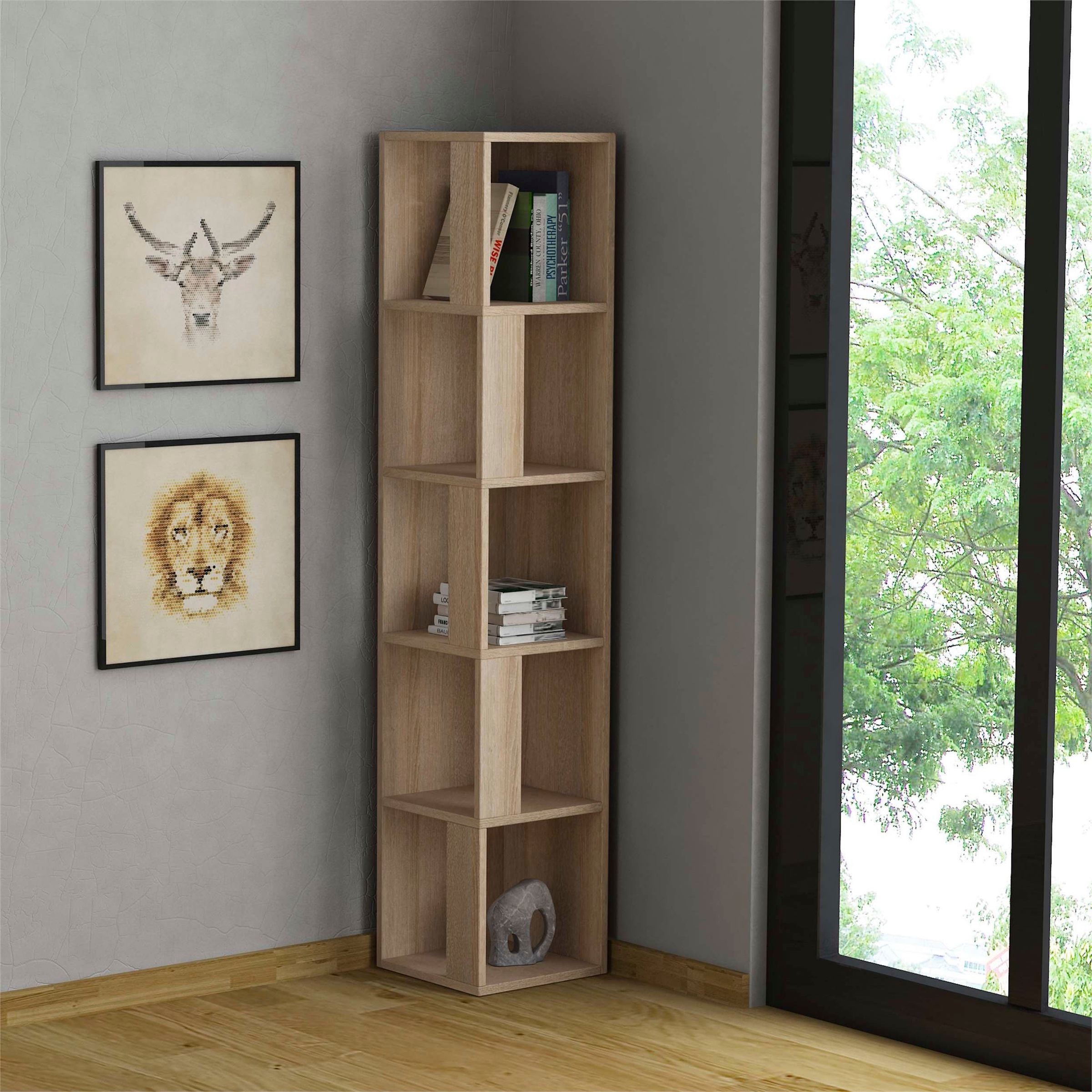 Decortie Bücherregal "Piano Bücherregal", (Packung), Leichte Montage, Lager günstig online kaufen