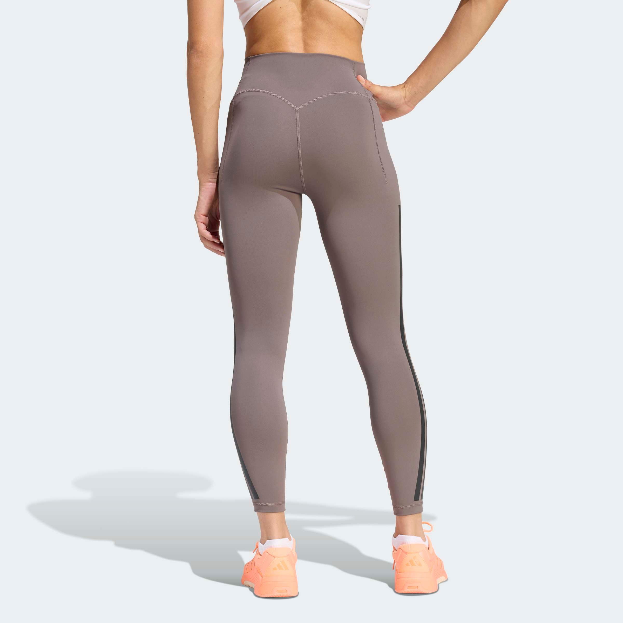 adidas Performance Trainingstights "OPTIME WORKOUT 3-STREIFEN 7/8 LEGGINGS" günstig online kaufen