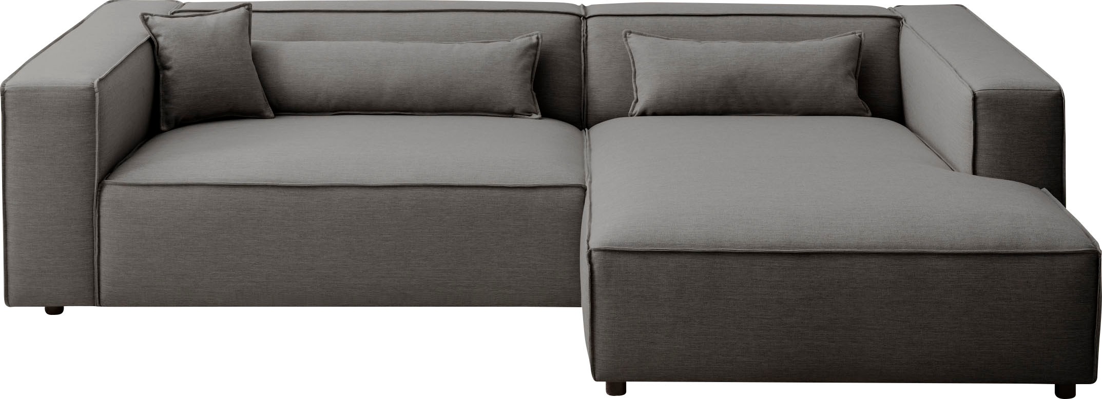 LeGer Home by Lena Gercke Ecksofa "PIARA XXL, Big-Sofa, Cord, Leinenoptik o günstig online kaufen