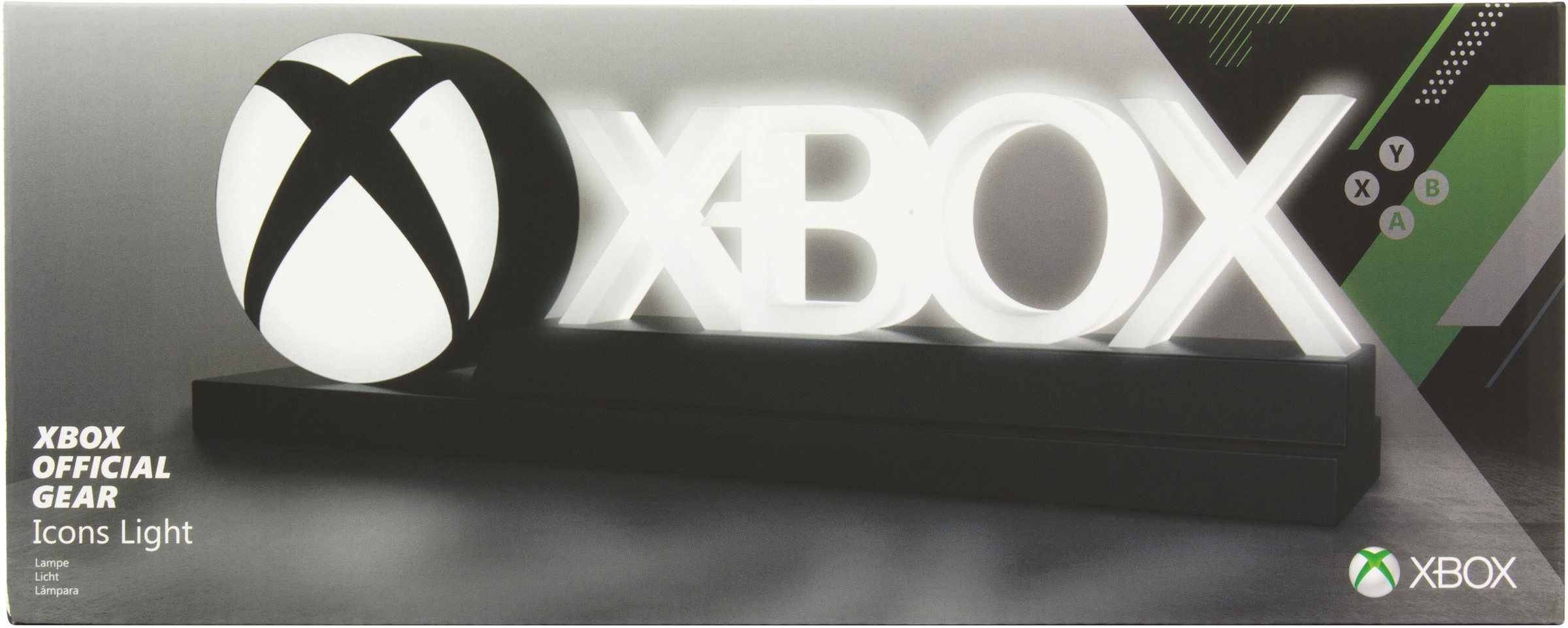 Black Friday Paladone Dekolicht Beleuchtungsmodi Icon Leuchte«, 2 »Xbox BAUR 