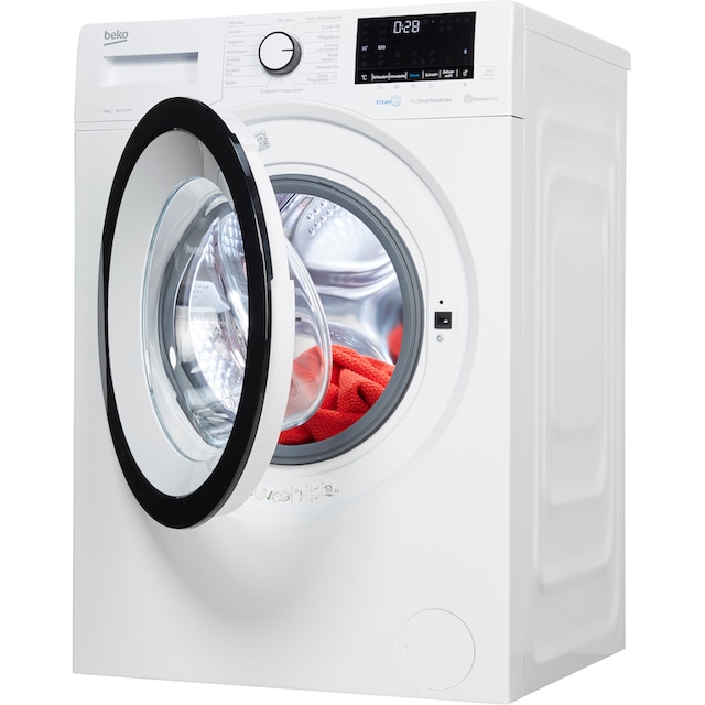 BEKO kg, Garantie U/min, Waschmaschine | BAUR WMO81465STR1, »WMO81465STR1«, Jahre inklusive 4 1400 bestellen 8